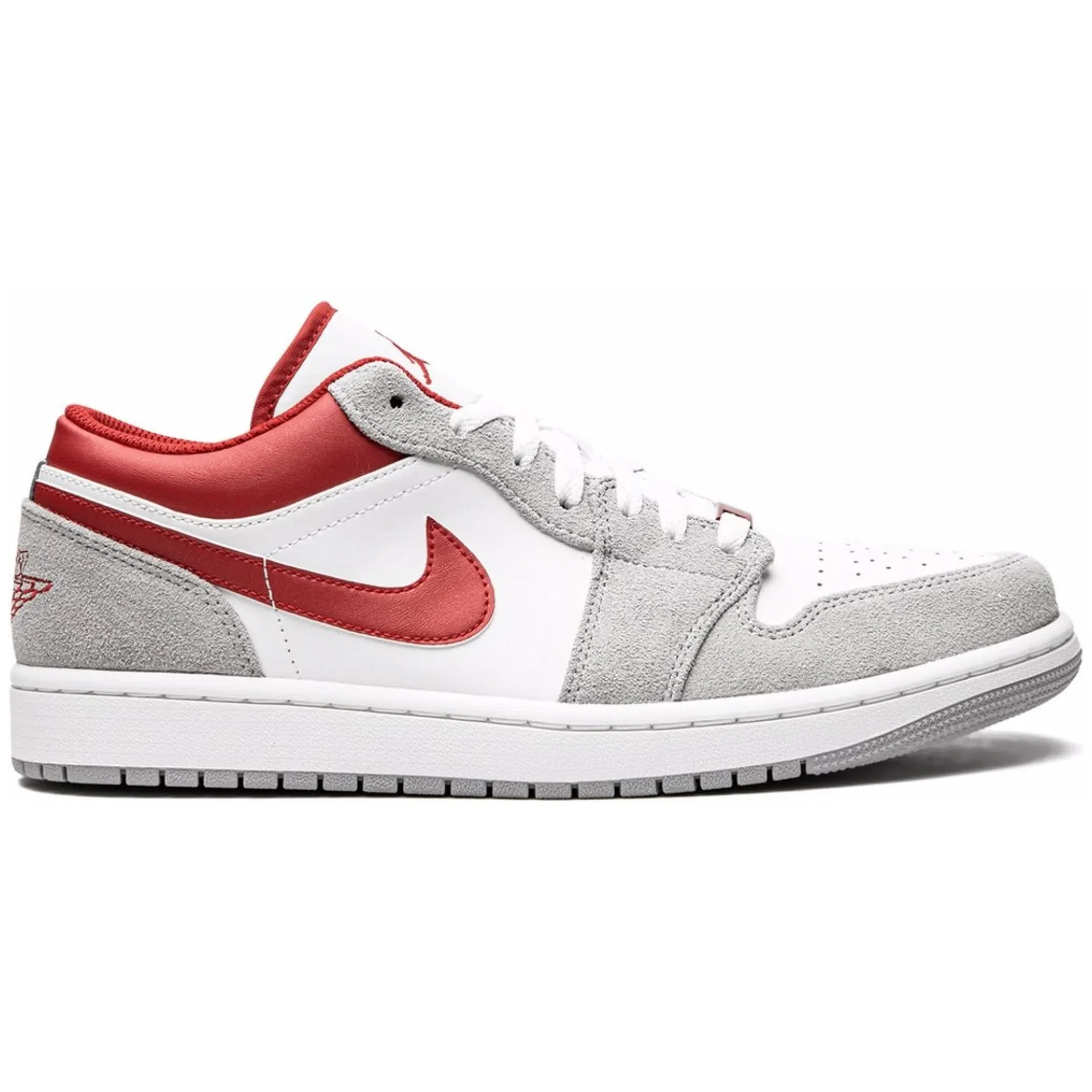 Кроссовки Nike Air Jordan 1 Low SE "Light Smoke Grey Gym Red" | Farsel