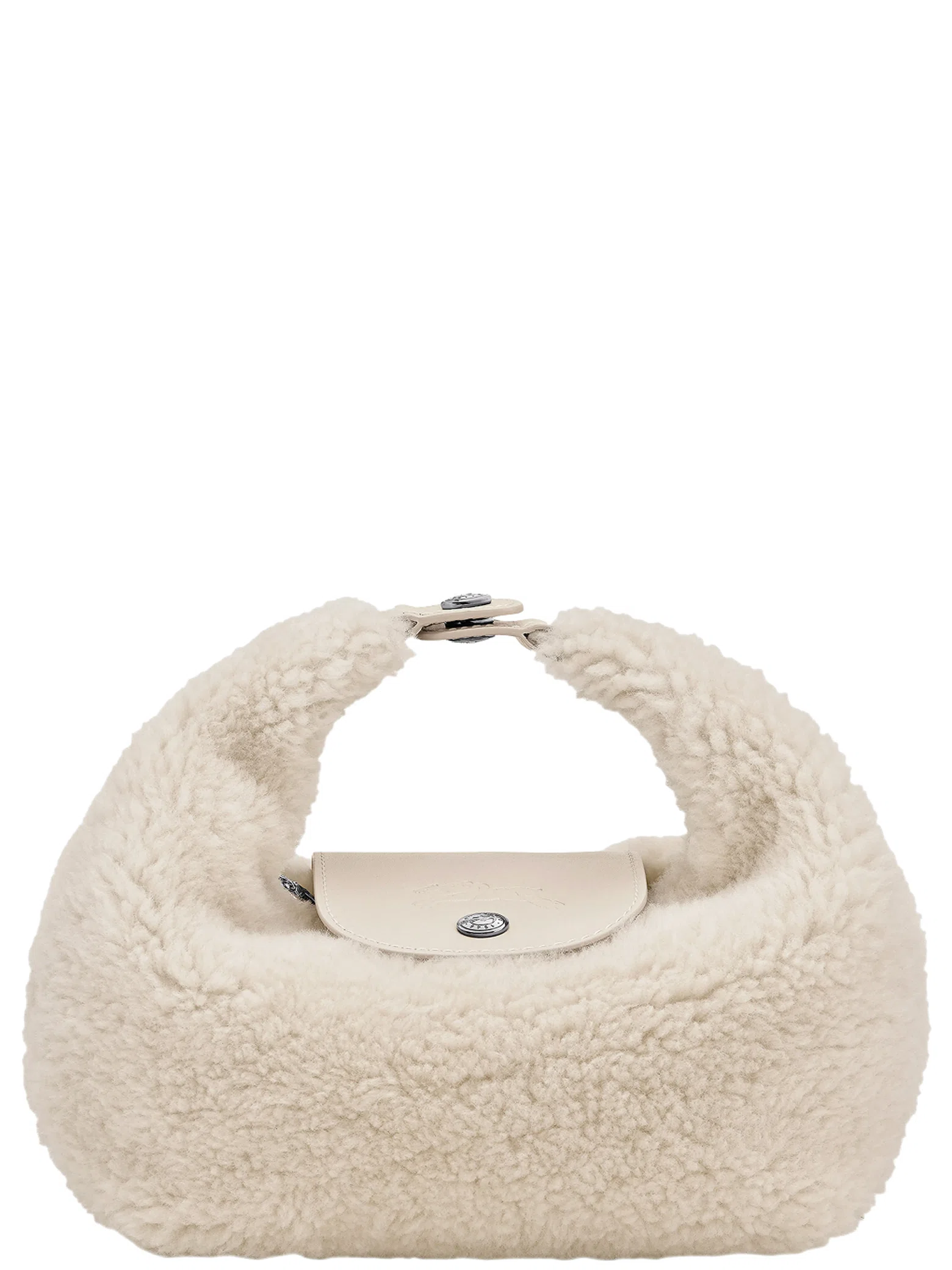 Сумки Longchamp Le Pliage Shearling Sac A Main Xs "Blanco" | Farsel