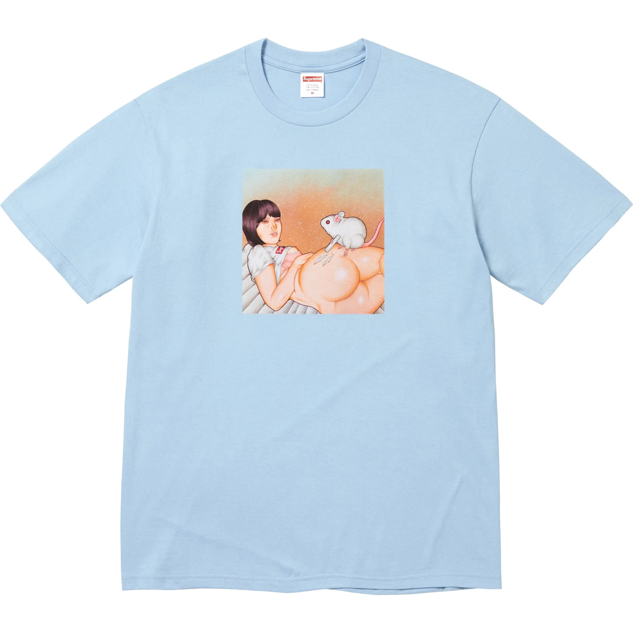  Supreme SS25 Mouse Tee "Powder Blue" | Farsel