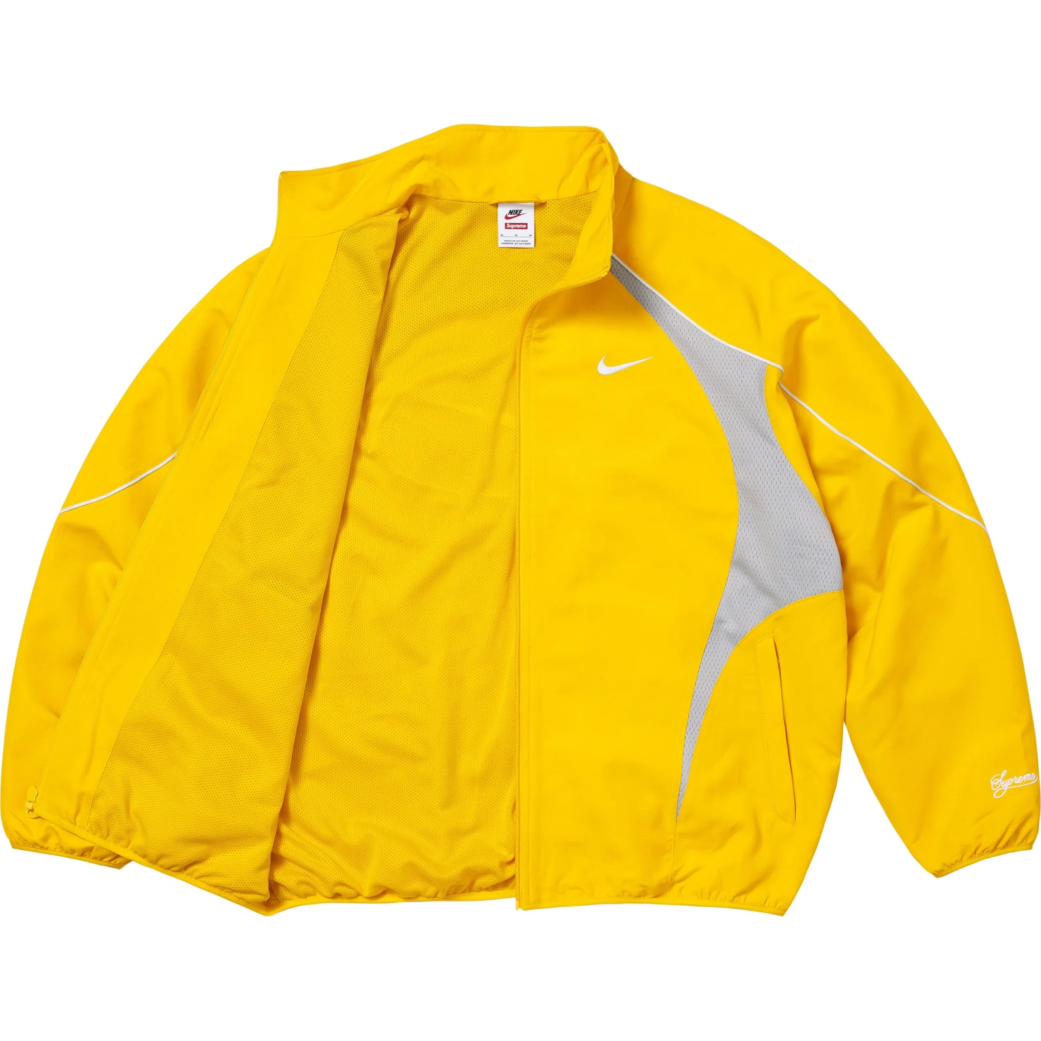  Supreme SS25 Nike Track Jacket "Yellow" | Farsel