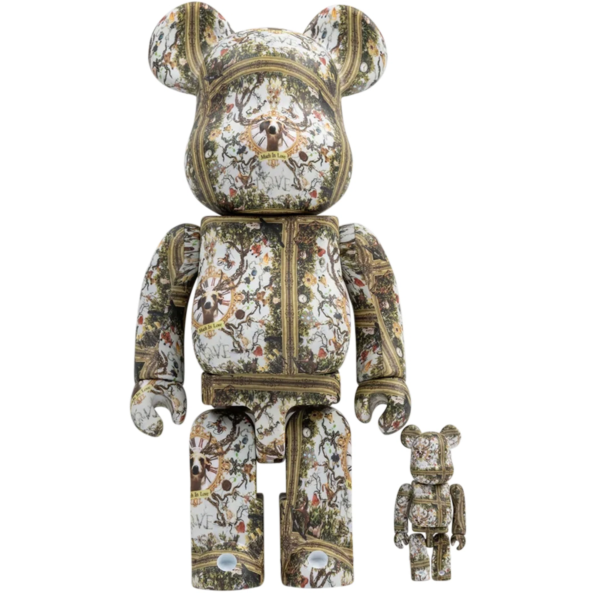  Medicom Toy Bearbrick Yuki Ogura Much In Love "100% & 400% Set" | Farsel