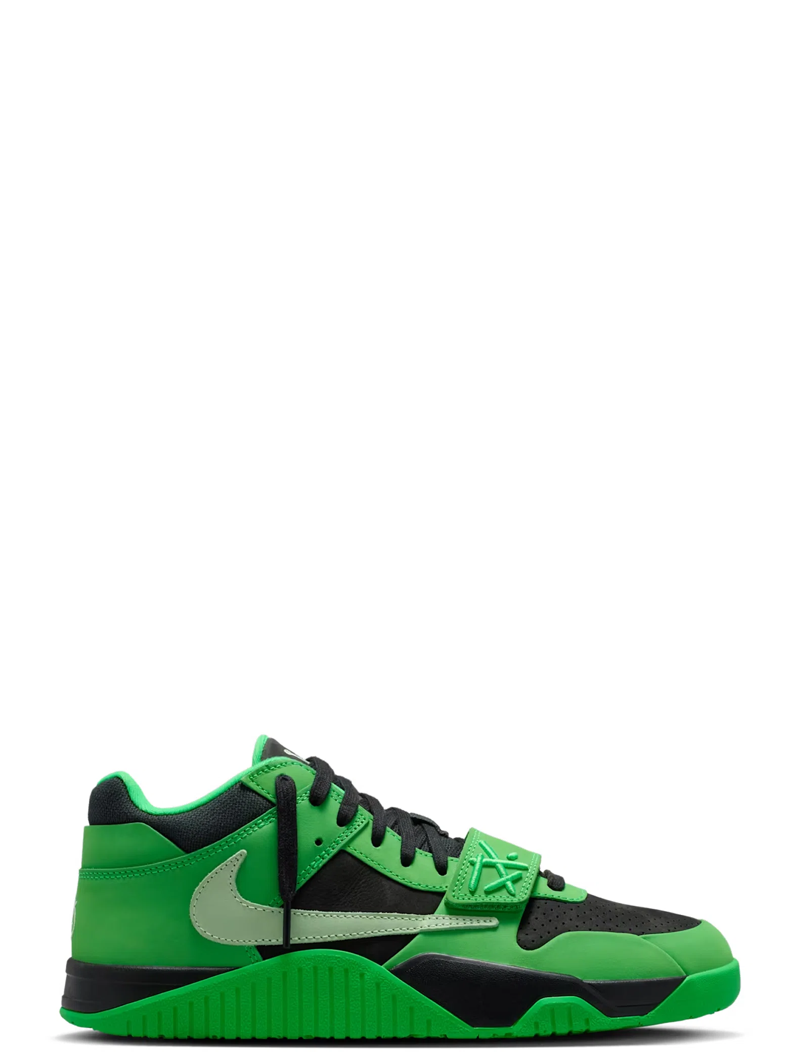 Кроссовки Nike Travis Scott x Jumpman Jack TR "Green Spark" | Farsel