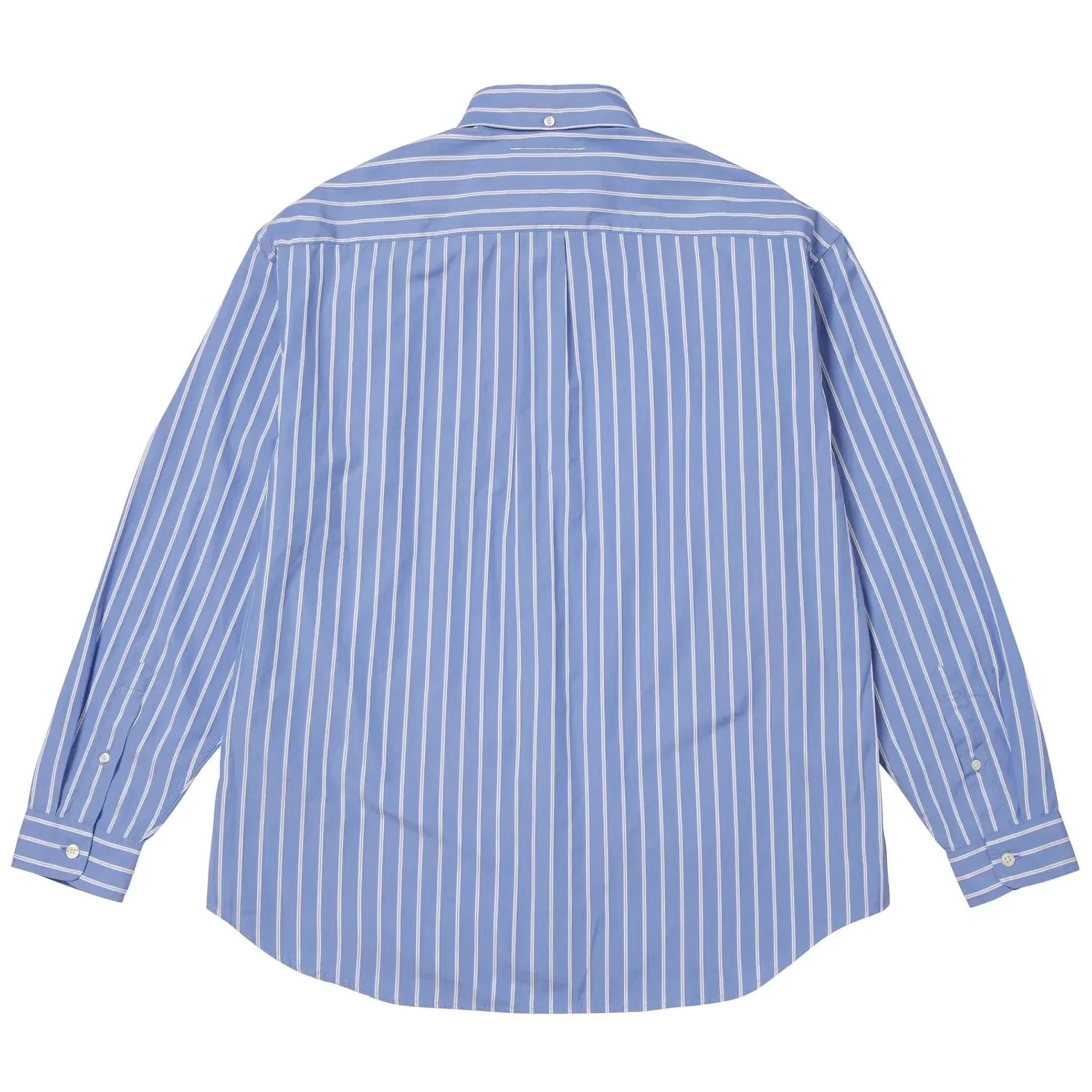 Рубашки Supreme MM6 Maison Margiela x Stripe Shirt "Blue" | Farsel