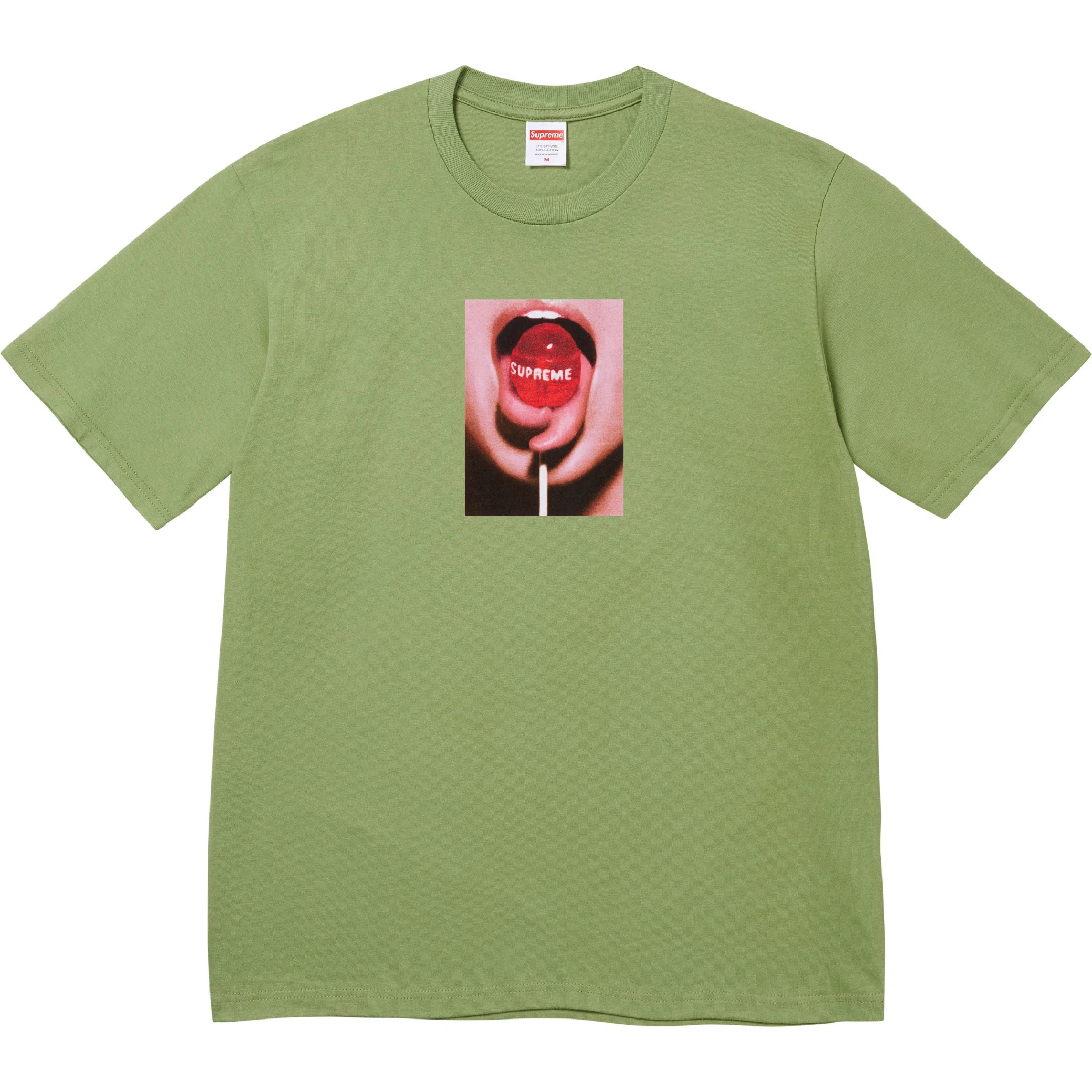 Футболки Supreme FW24 Lollipop Tee "Moss" | Farsel