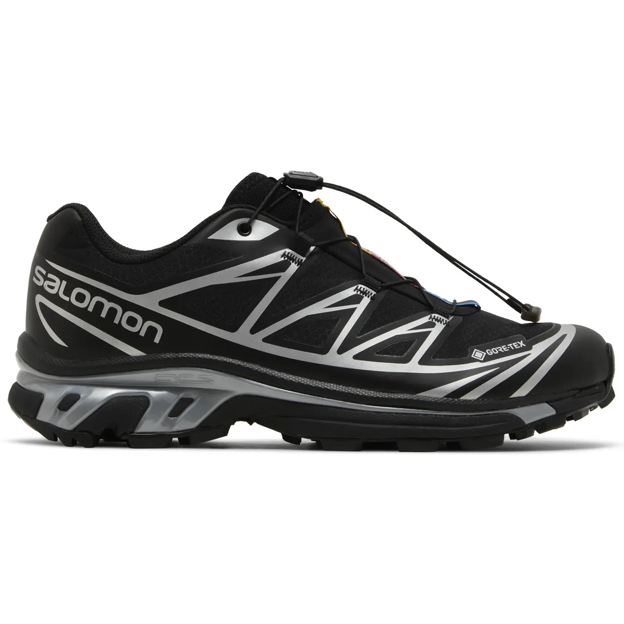 Кроссовки Salomon XT-6 Gore-Tex "Black Silver" | Farsel