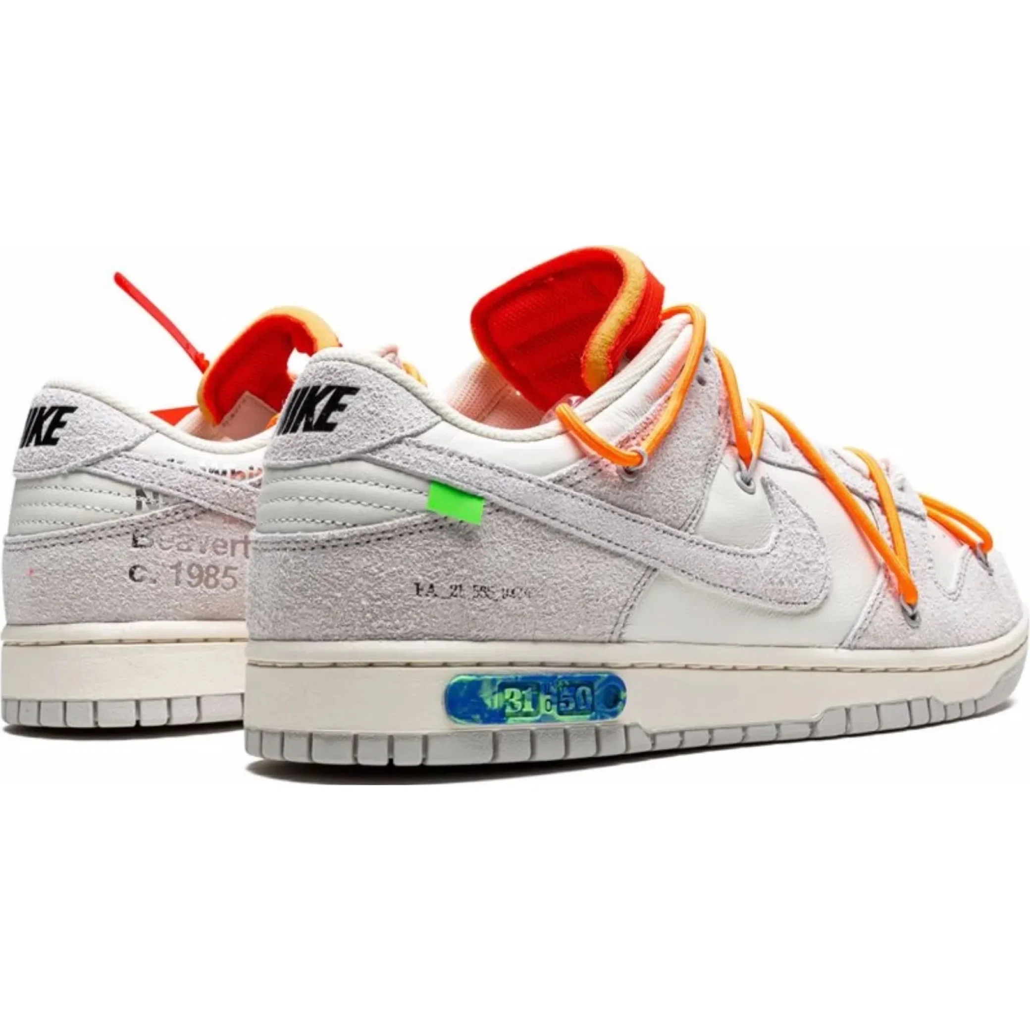 Кроссовки Nike Dunk Low "Off-White - Lot 31" | Farsel