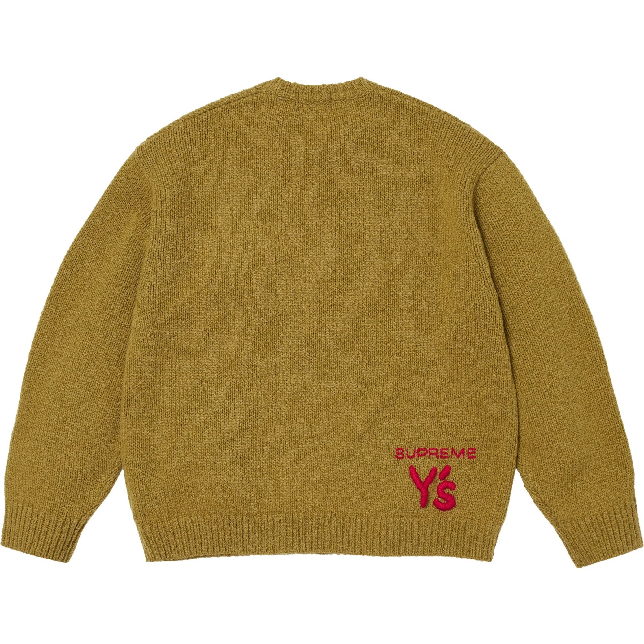  Supreme FW25 Y’s by Yohji Yamamoto Sweater "Olive" | Farsel