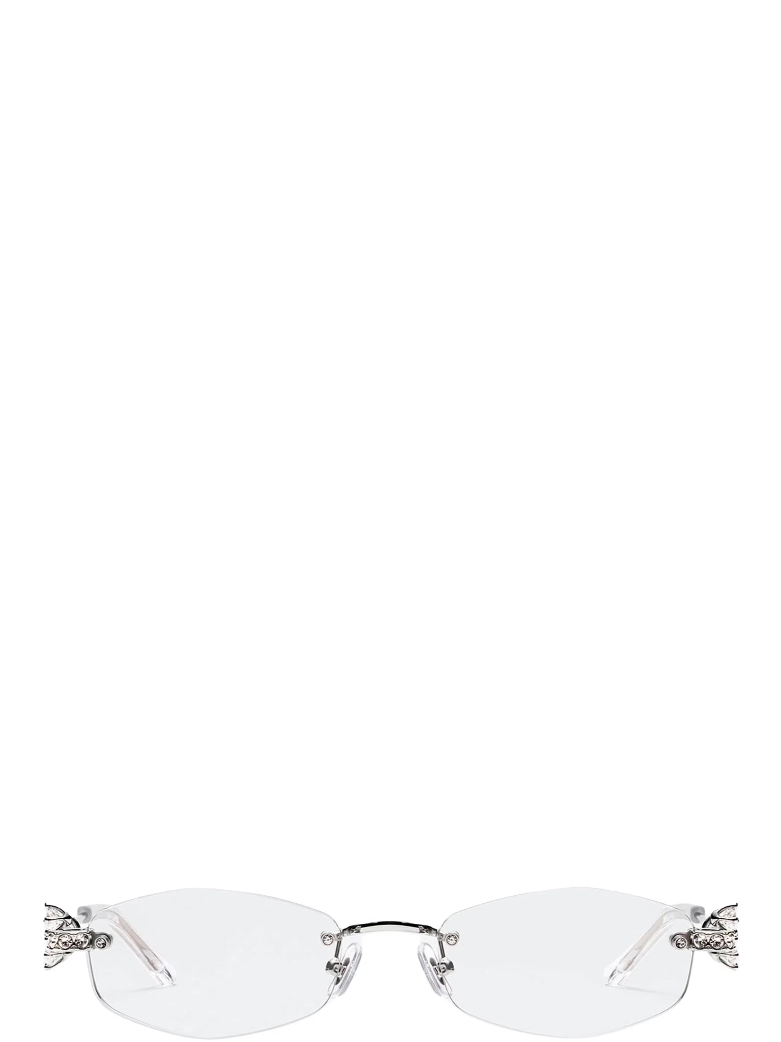 Очки Gentle Monster Glitz 02 Sunglasses "Silver / Clear" | Farsel