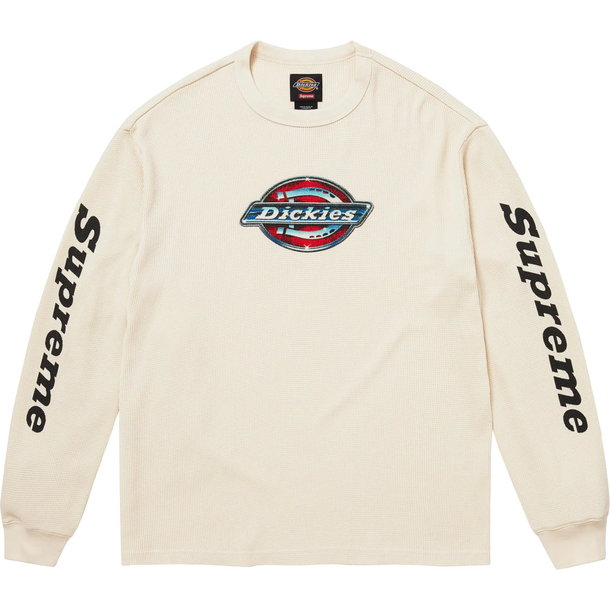 Лонгсливы Supreme FW25 Dickies Thermal "Natural" | Farsel
