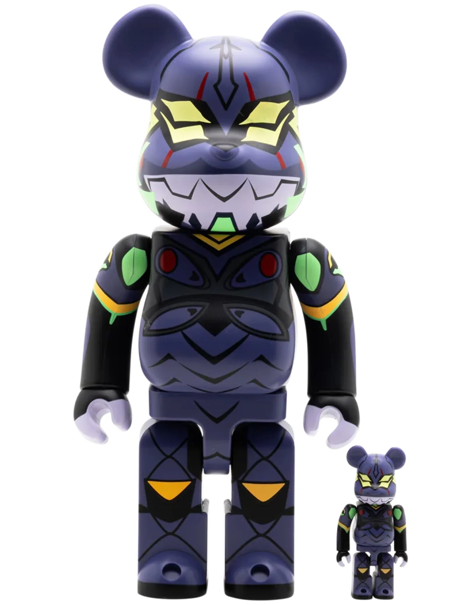 Игрушки Medicom Toy Bearbrick Evangelion Unit 13 "(New Paint Version) 100% & 400% Set" | Farsel