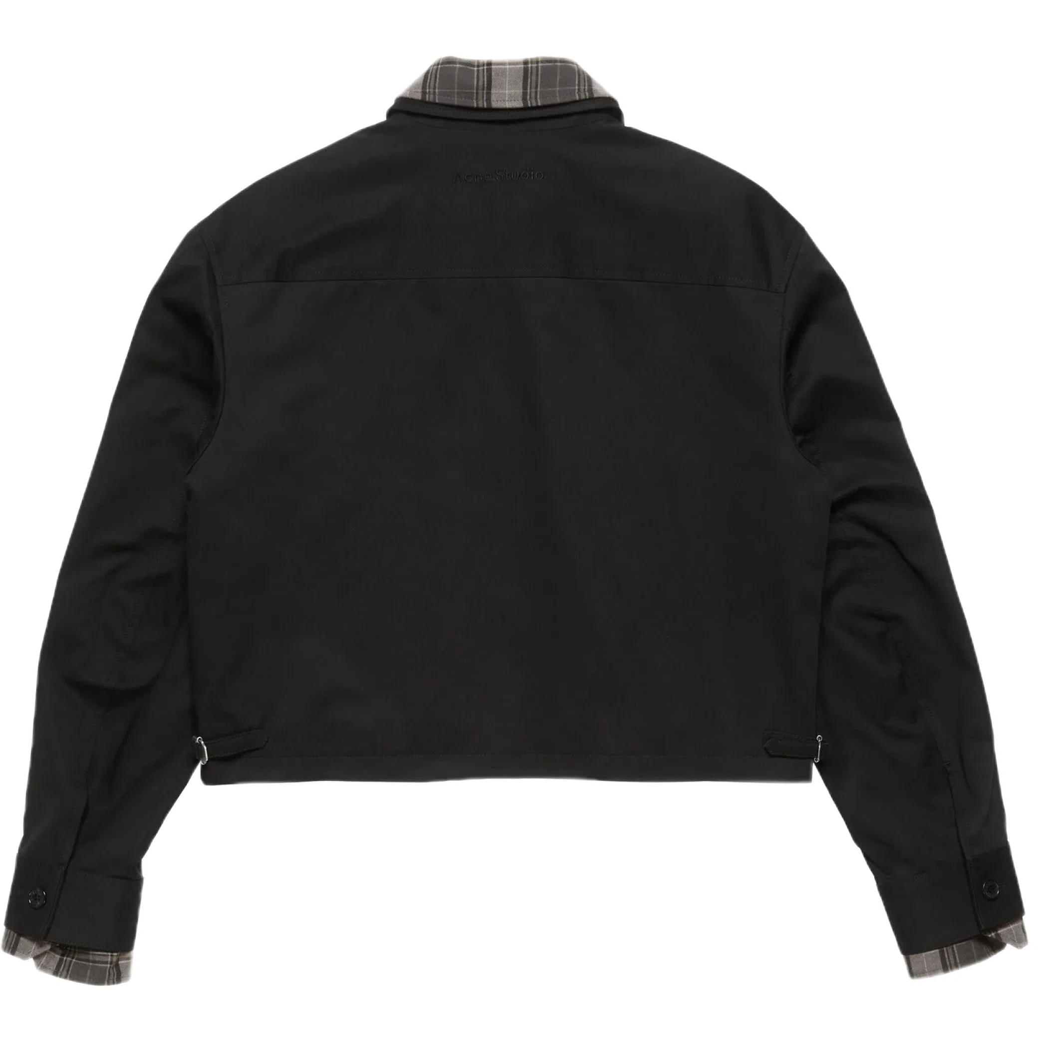 Куртки Acne Studios Layered Twill Jacket "Black" | Farsel