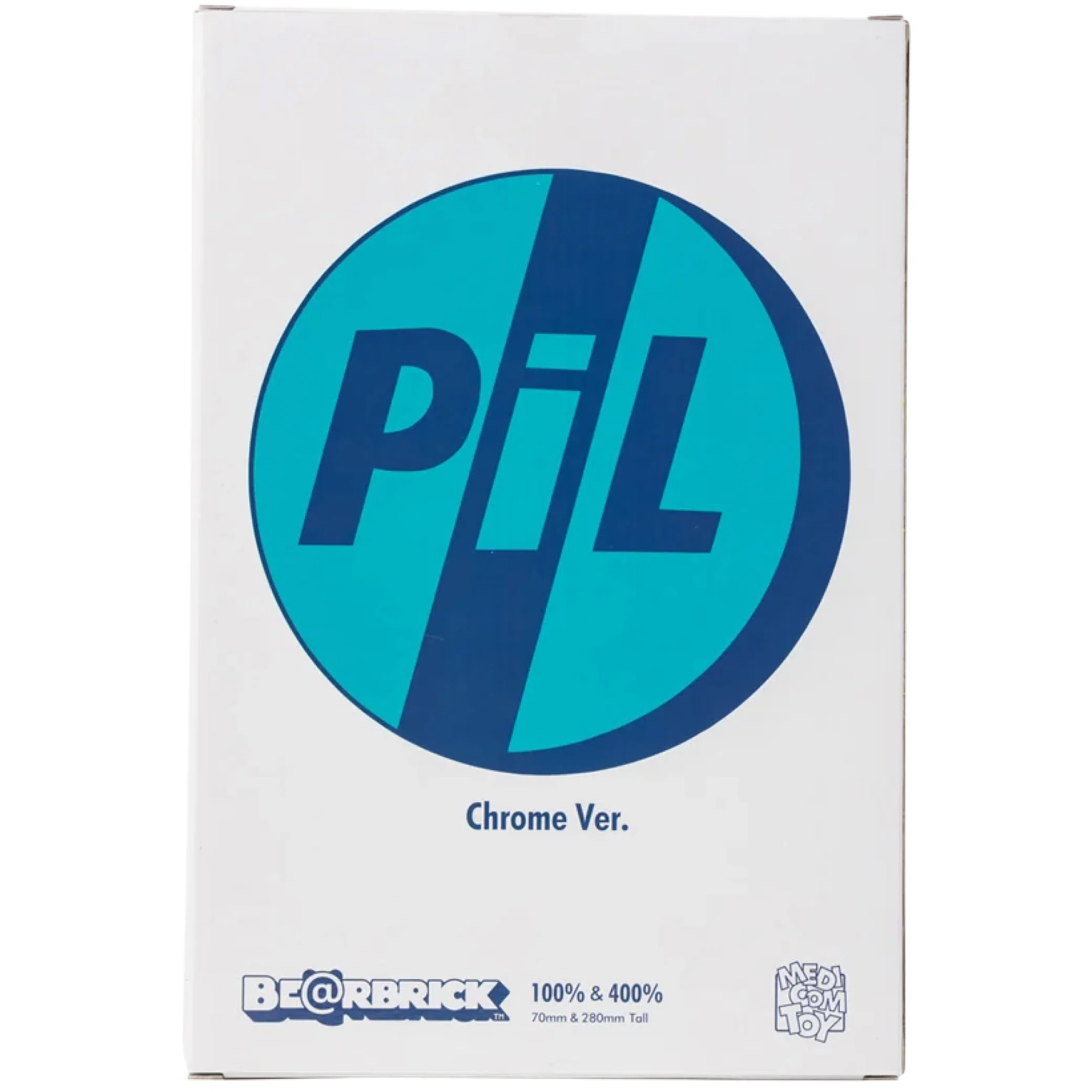  Medicom Toy Bearbrick PiL Chrome "100% and 400%" | Farsel