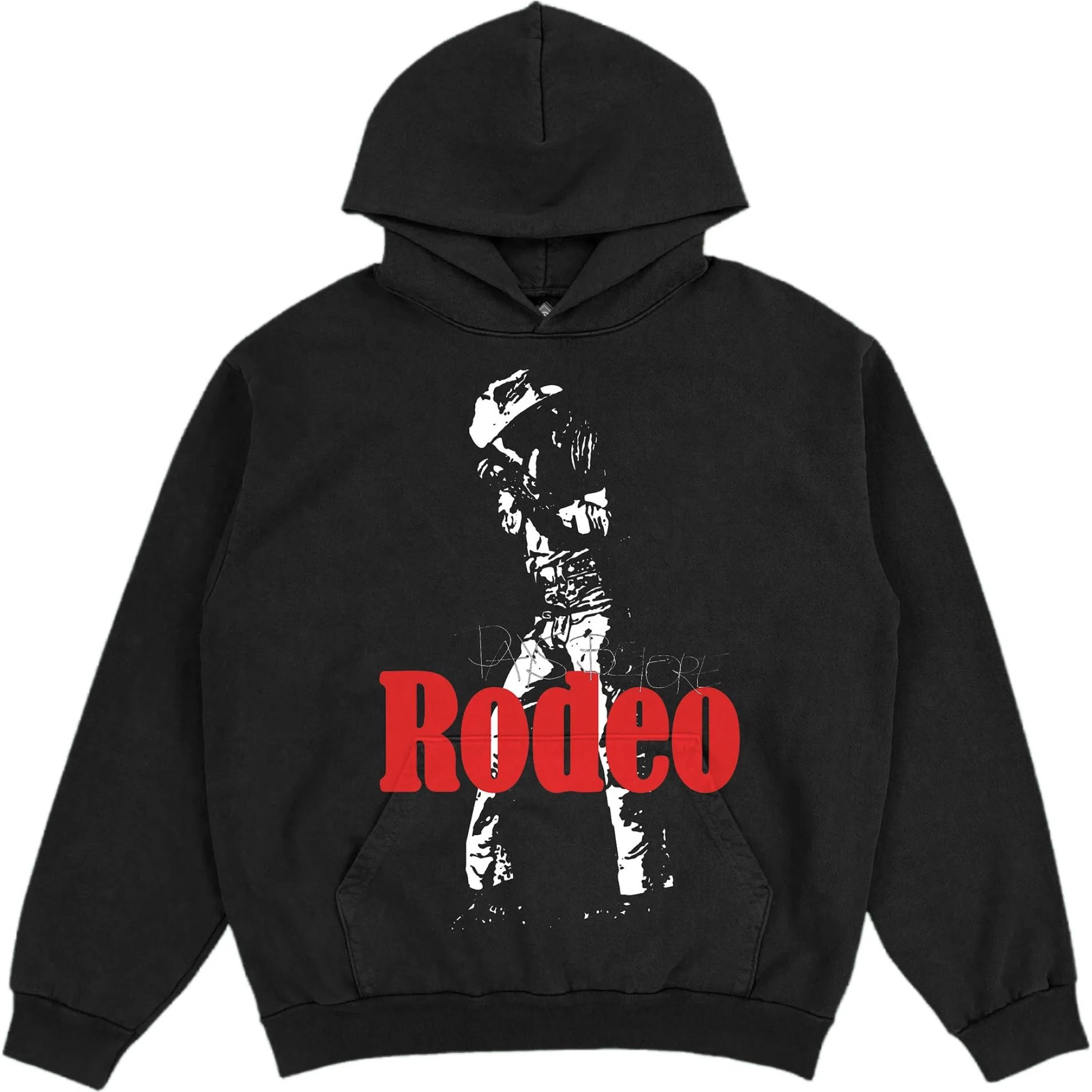 Худи Travis Scott FW24 Rodeo Hoodie "Black" | Farsel