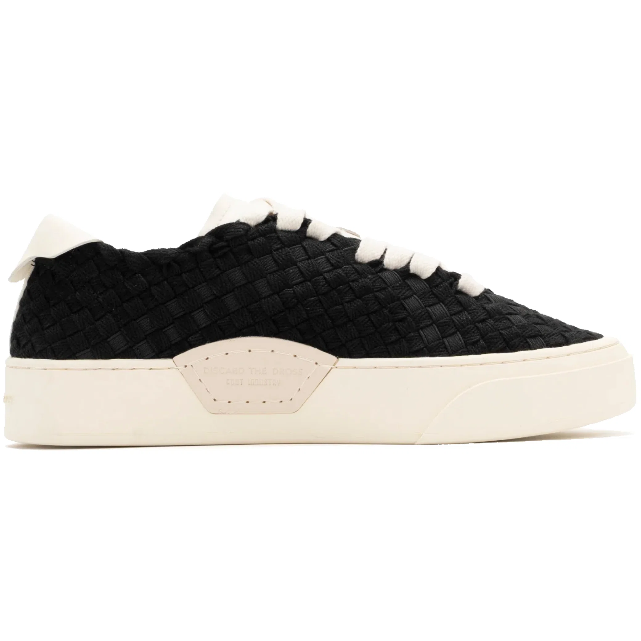 Кроссовки Foot Industry Skate Sneaker Knitting "Anthracite / Cream White" | Farsel