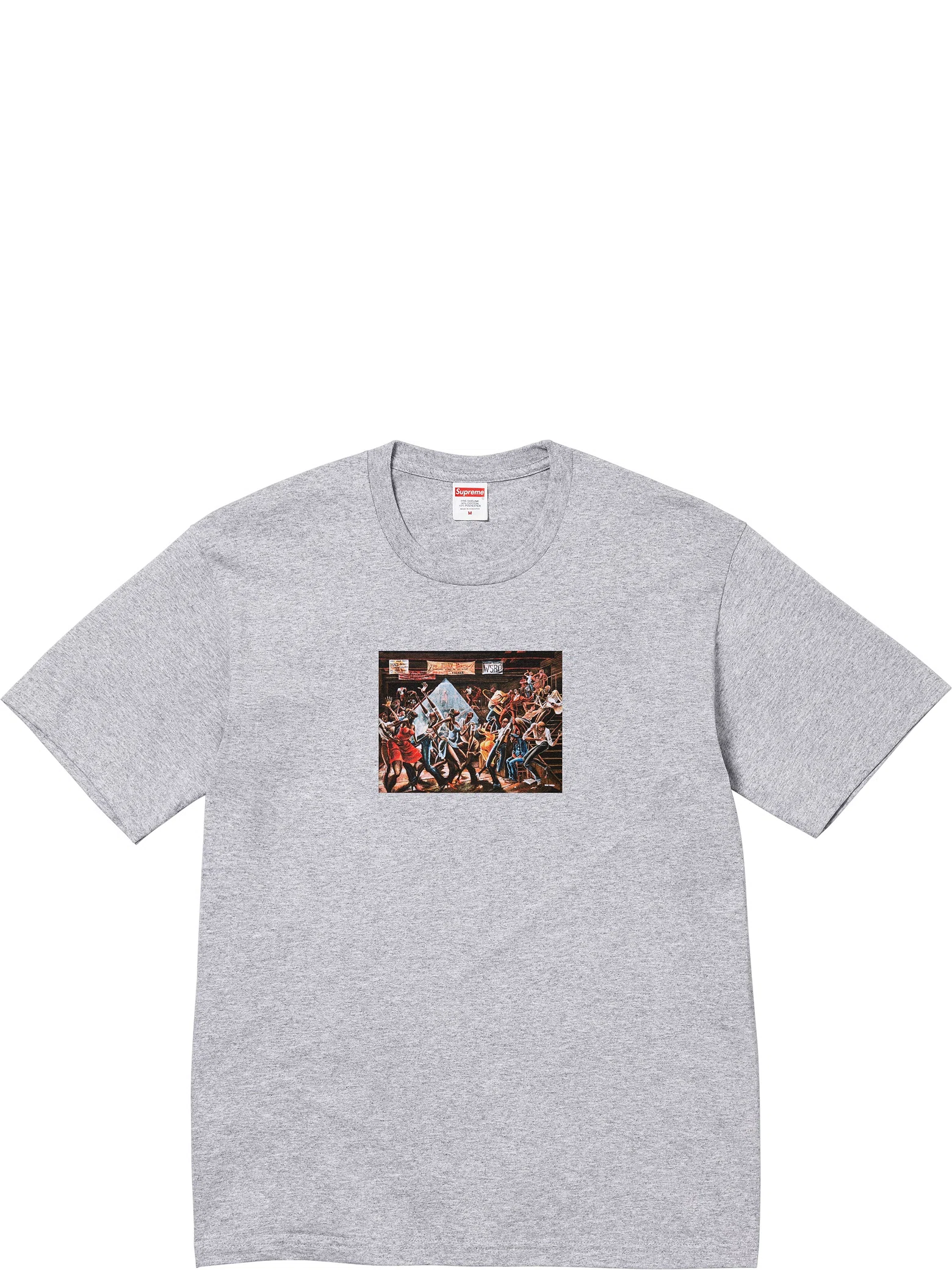 Футболки Supreme SS25 Ernie Barnes Tee "Heather Grey" | Farsel