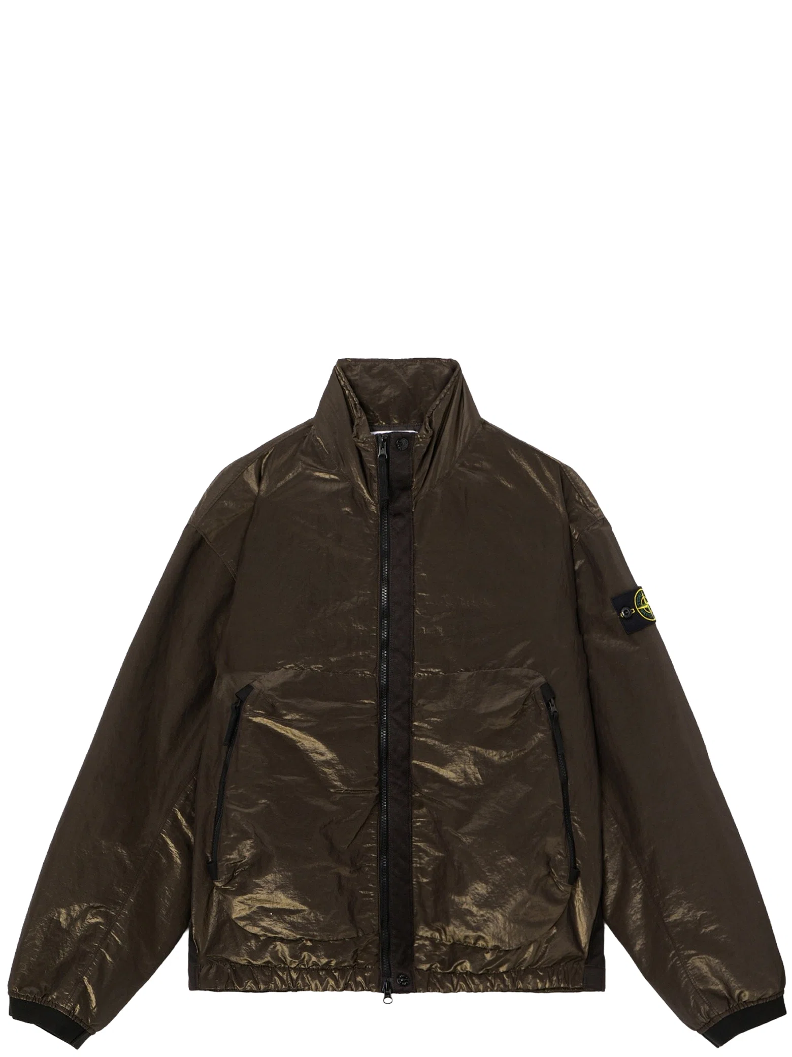 Куртки Stone Island Nylon Metal Colour Weft Jacket "Dark Brown" | Farsel