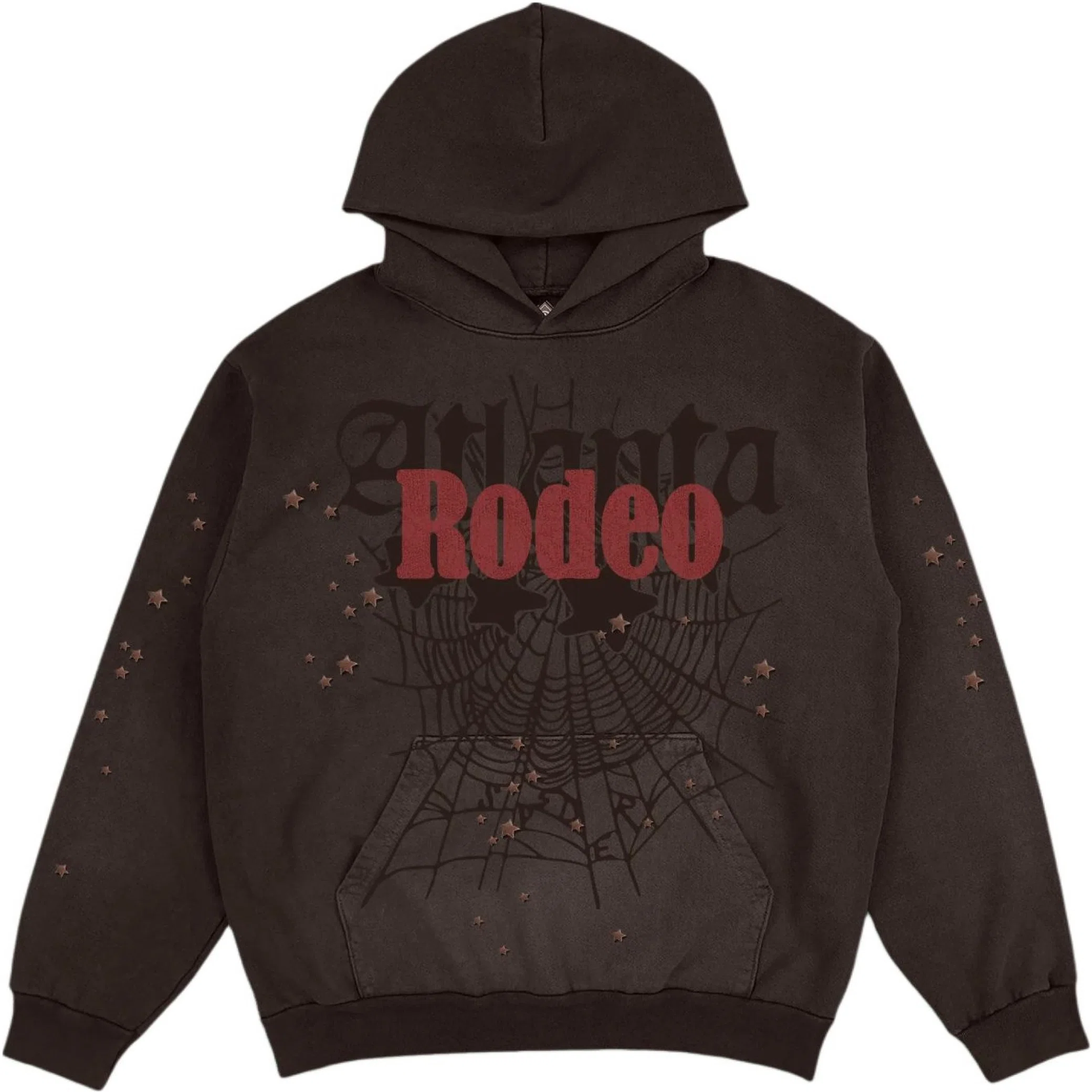 Худи Travis Scott FW24 Sp5der Days Before Rodeo Hoodie "Brown" | Farsel