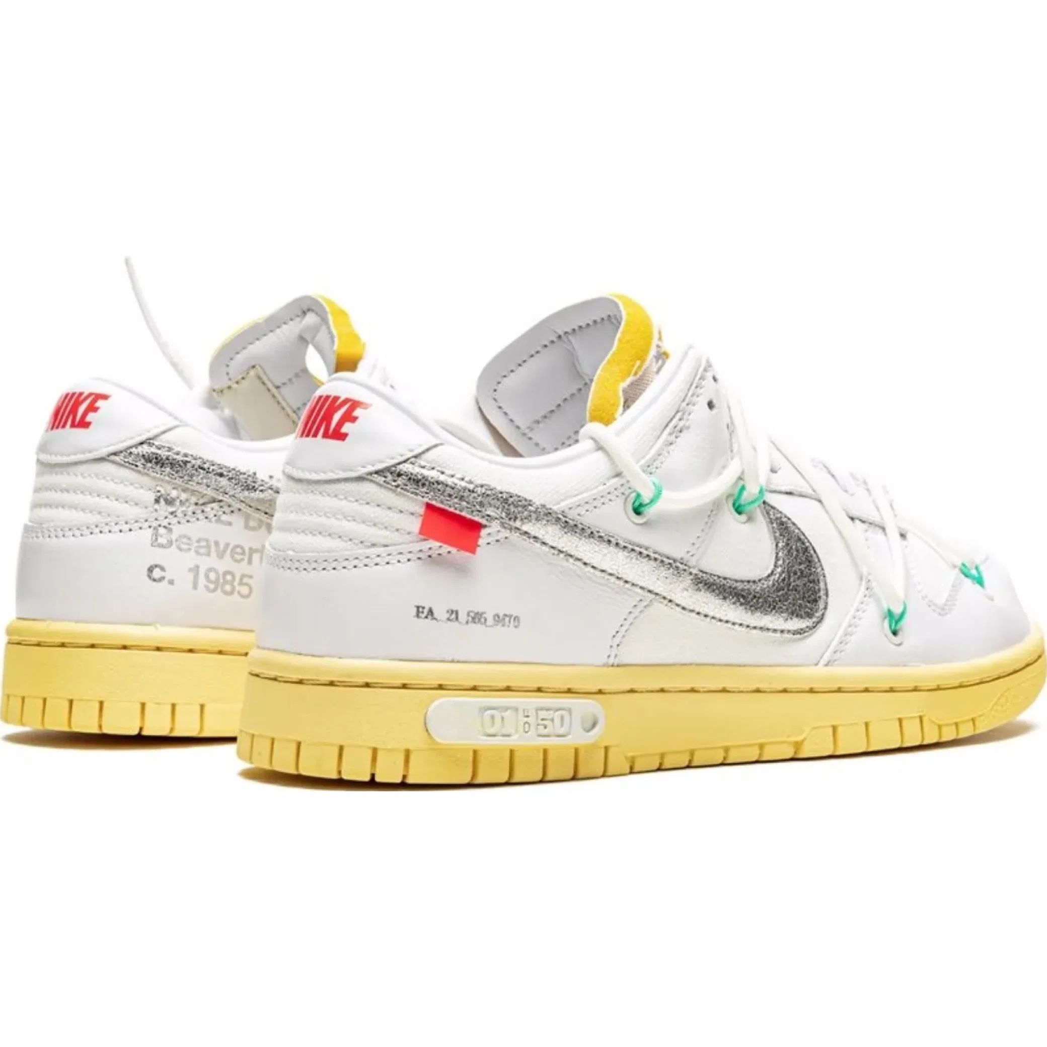 Кроссовки Nike Dunk Low "Off-White - Lot 1" | Farsel