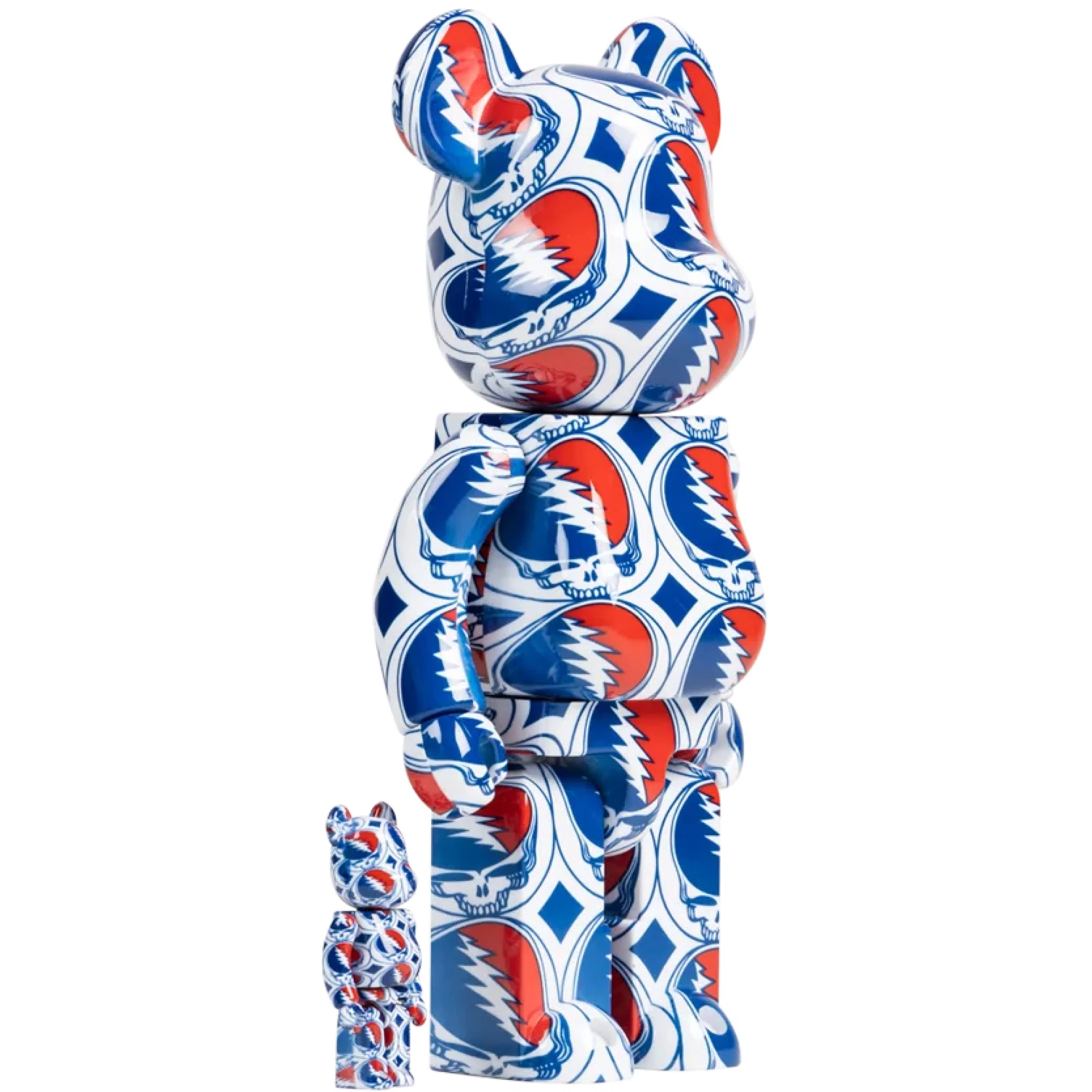  Medicom Toy Grateful Dead Steal Your Face Bearbrick "100% and 400%" | Farsel