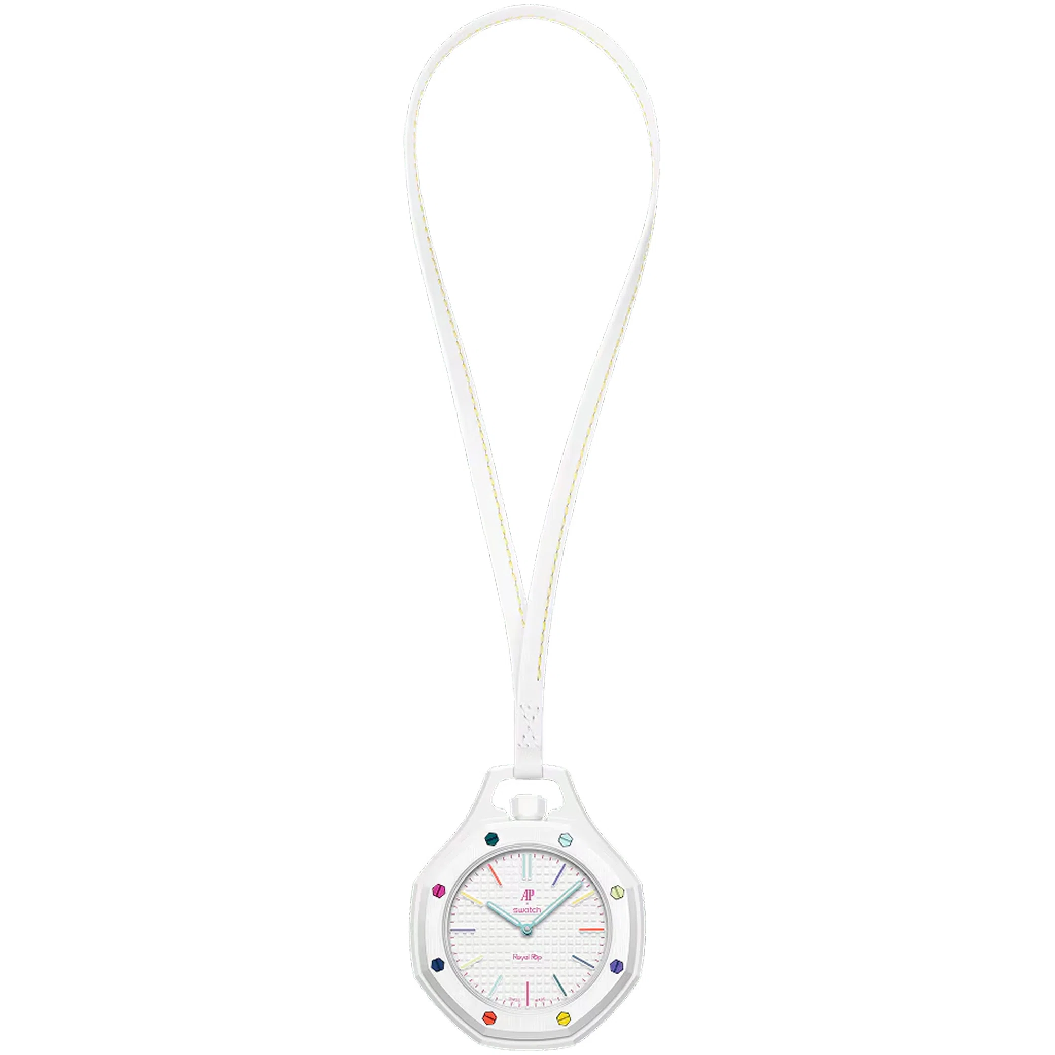 Часы Swatch Audemars Piguet x Royal Pop "Huit Blanc" | Farsel