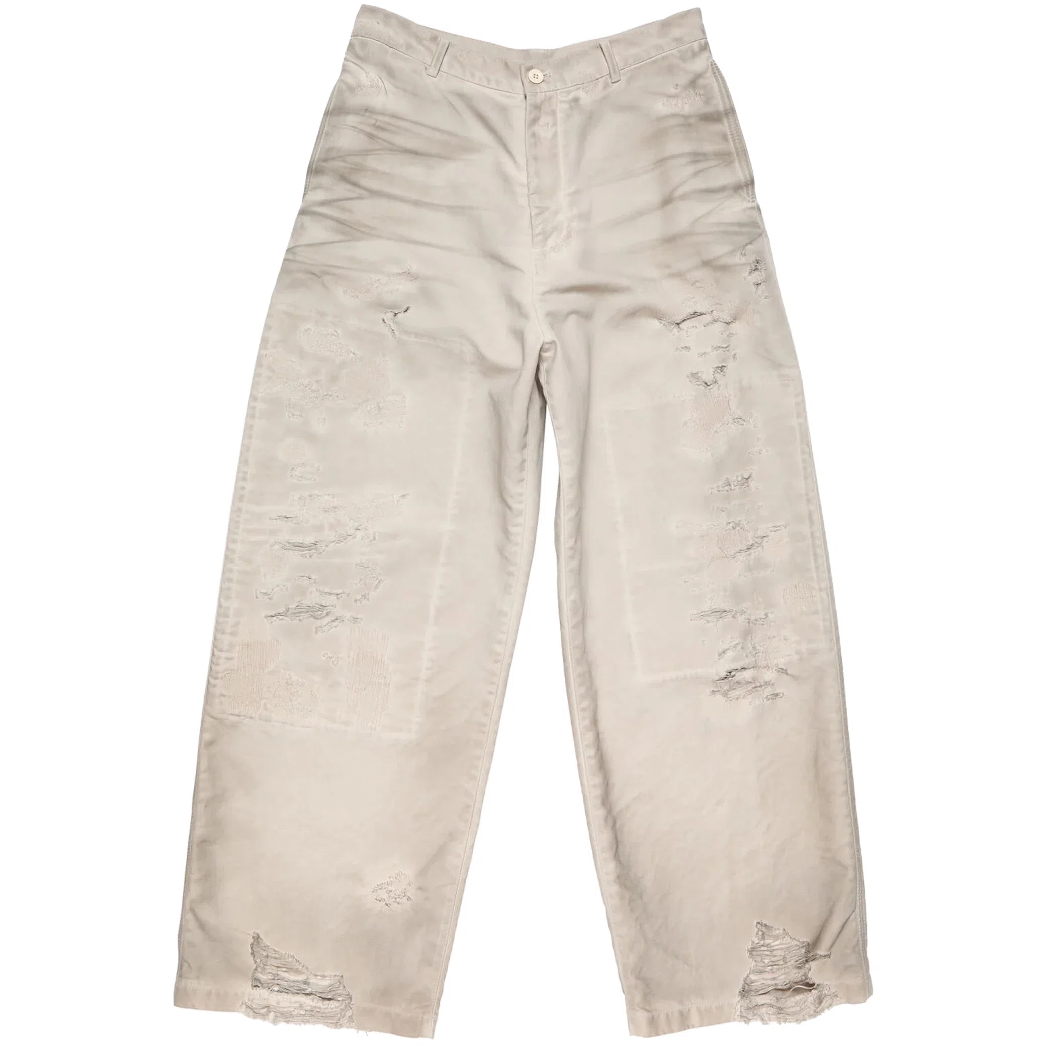Штаны Acne Studios Mended Trousers Regular Fit "Light Taupe" | Farsel