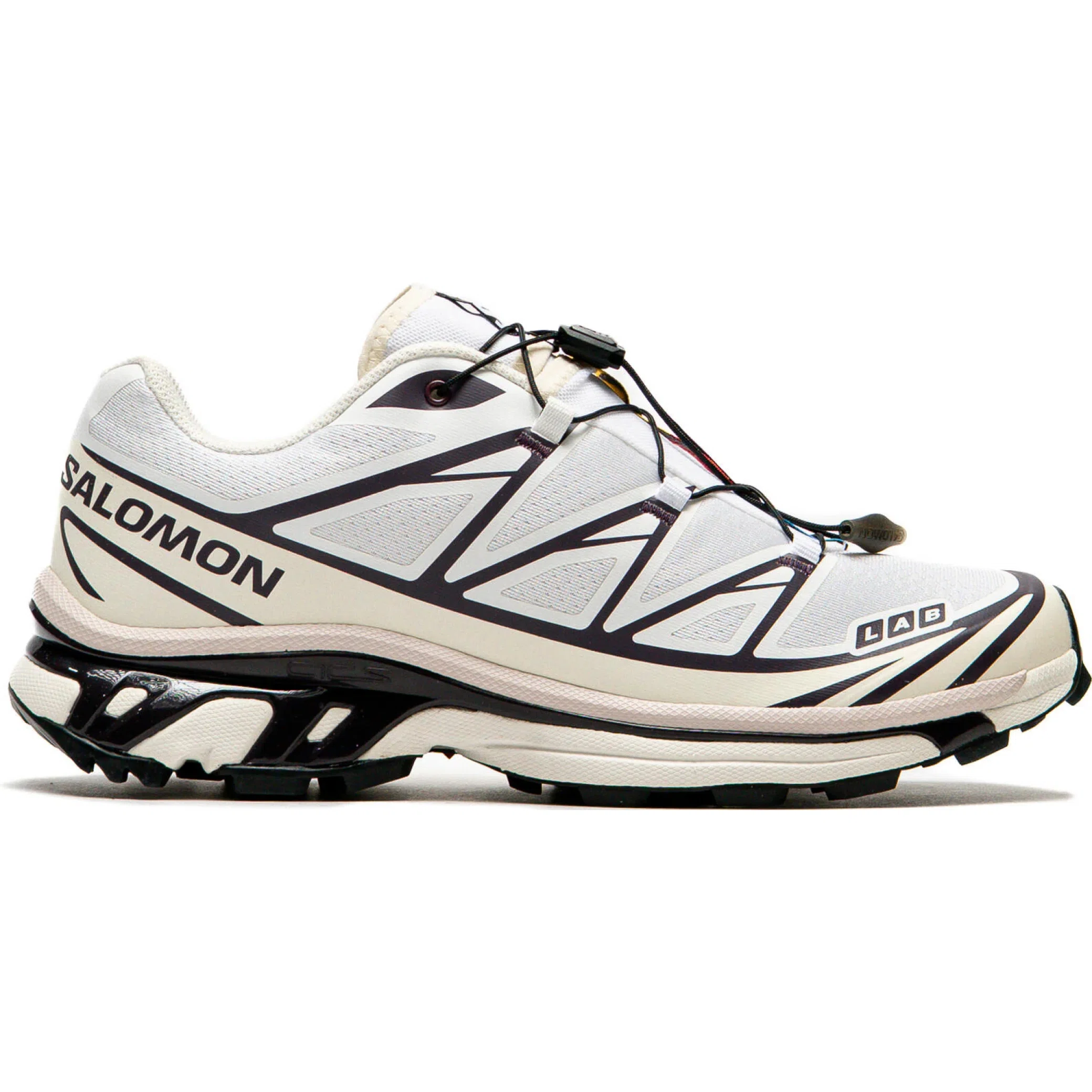 Кроссовки Salomon XT-6 "White Vanilla Ice Plum Perfect" | Farsel