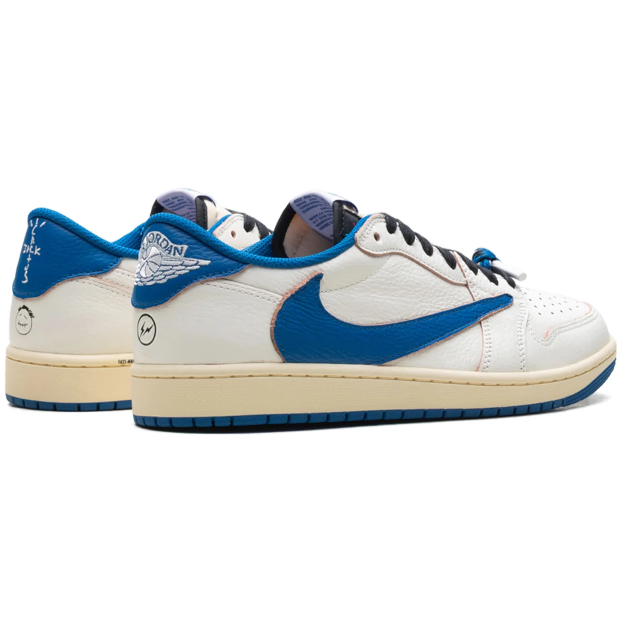  Nike Air Jordan 1 Low "Travis Scott - Fragment - Sail" | Farsel