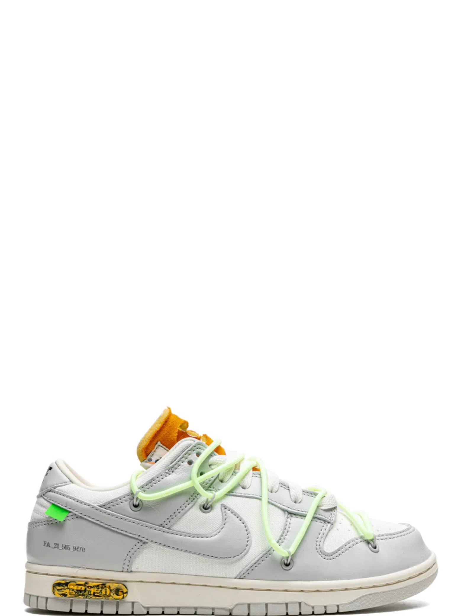 Кроссовки Nike Dunk Low "Off-White - Lot 43" | Farsel