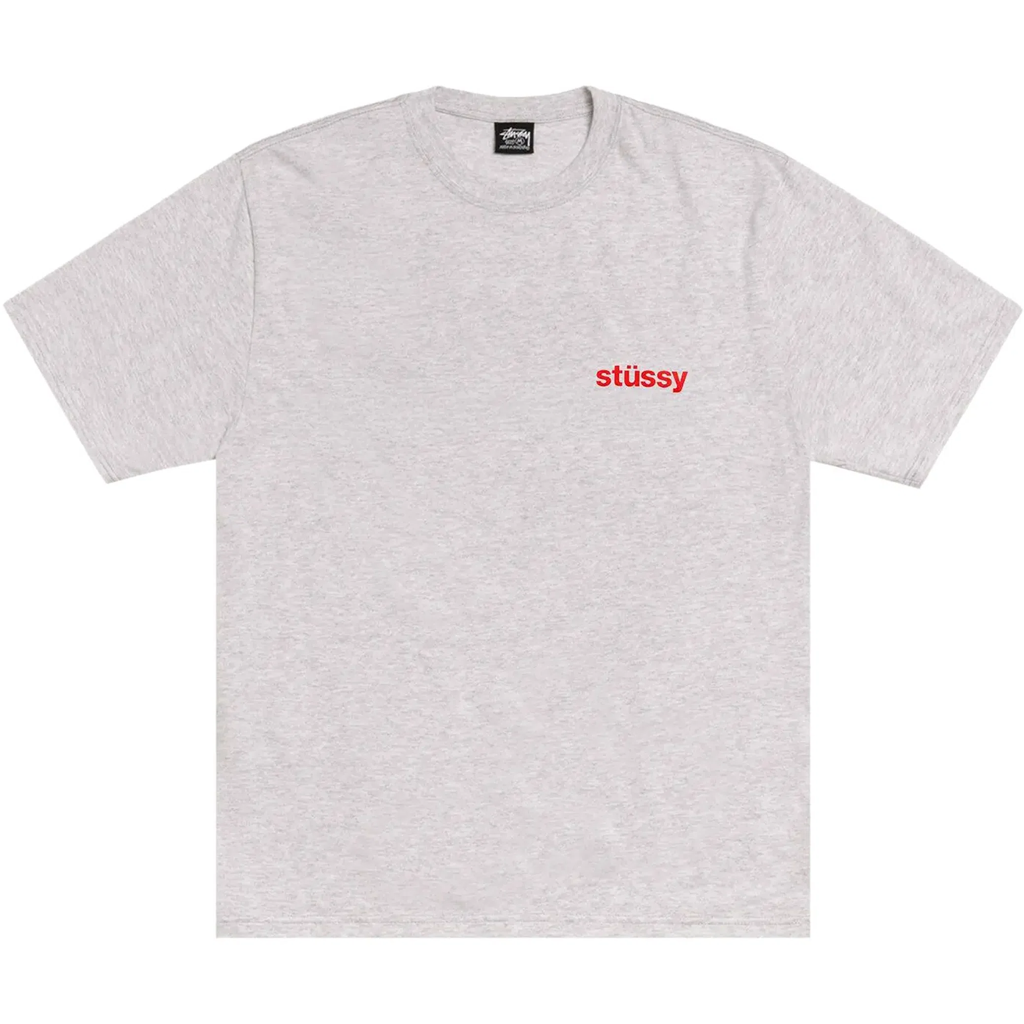 Футболки Stussy Built Tough Tee "Ash Heather" | Farsel