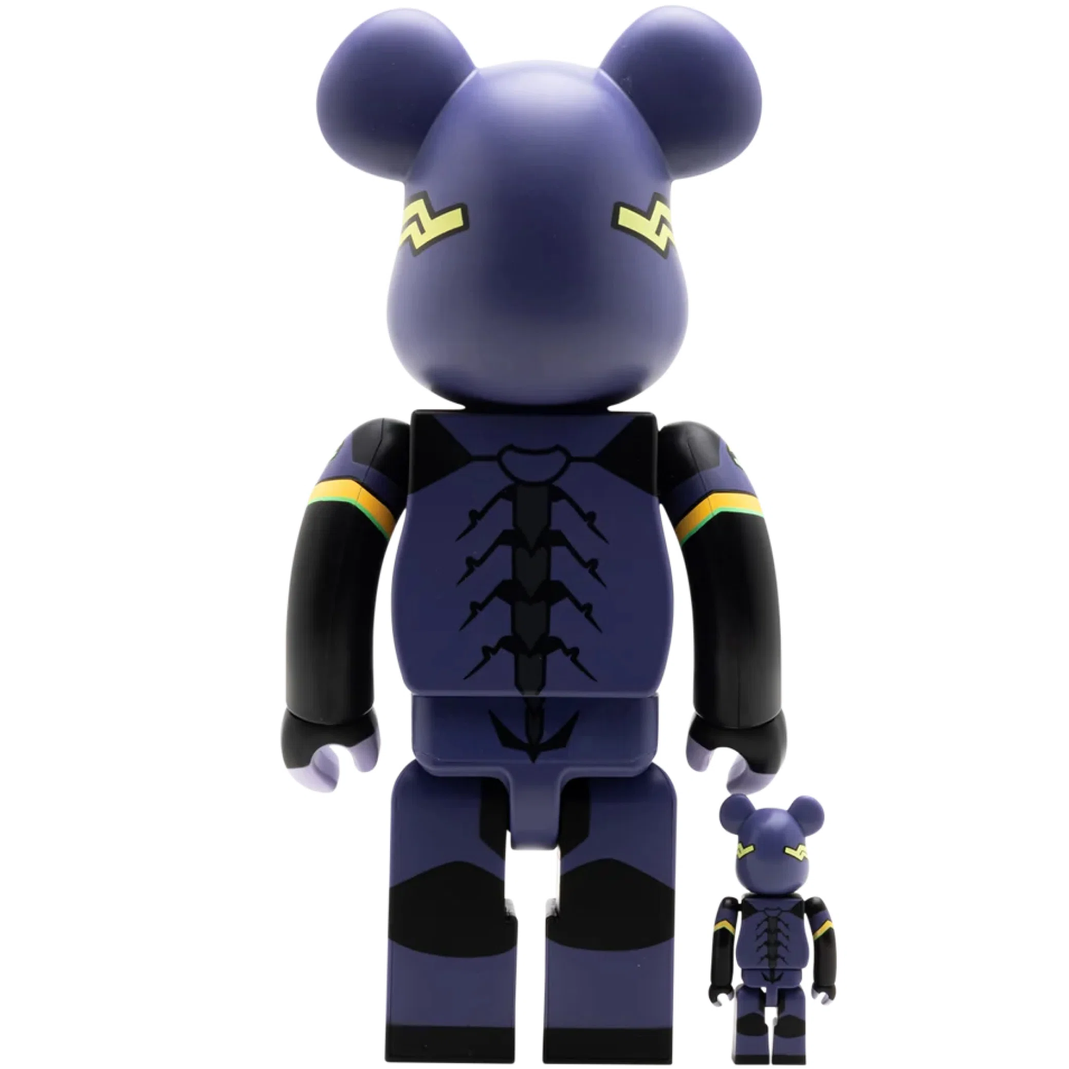 Medicom Toy Bearbrick Evangelion Unit 13 "(New Paint Version) 100% & 400% Set" | Farsel
