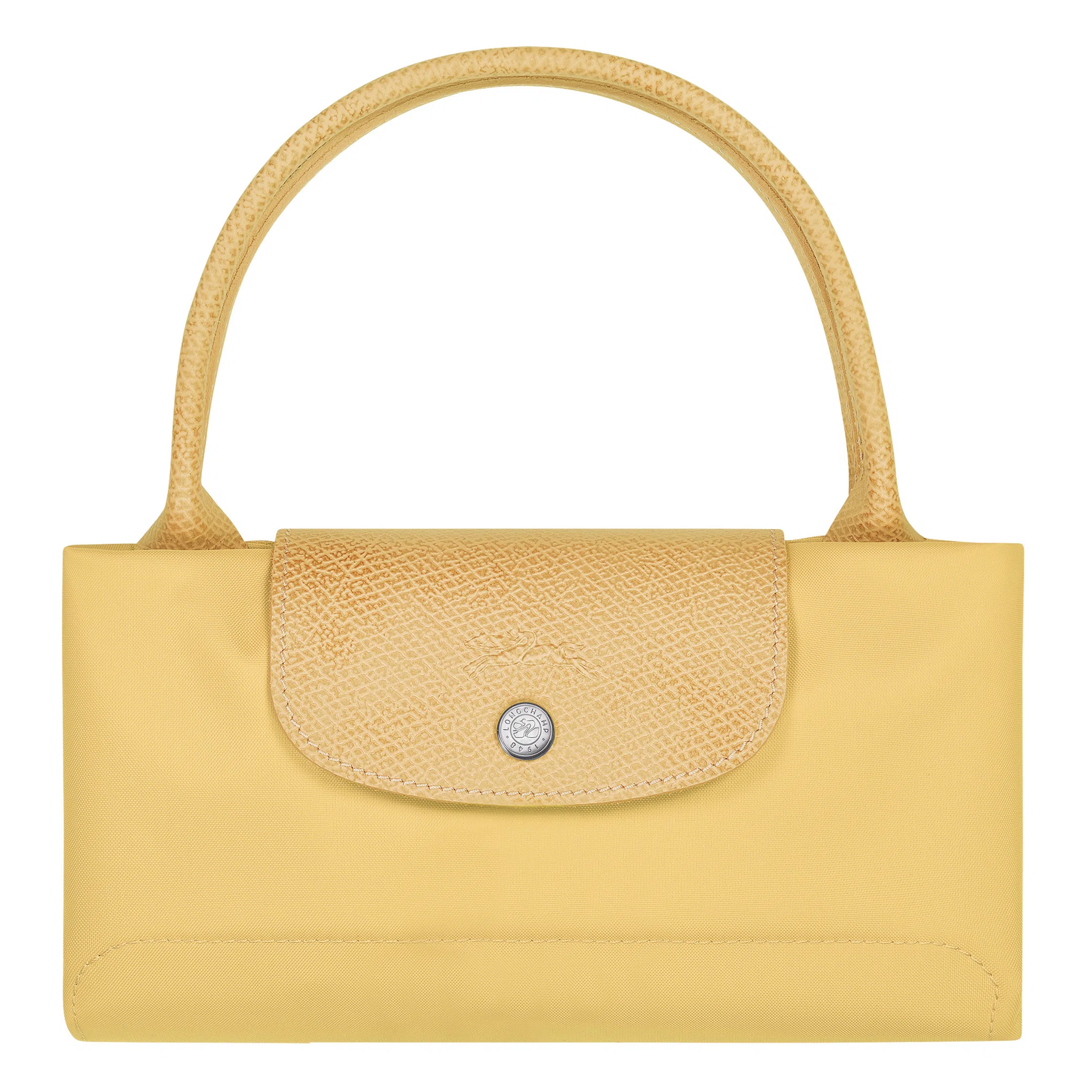 Сумки Longchamp Le Pliage Green Recycled Canvas L Handbag "Yellow" | Farsel