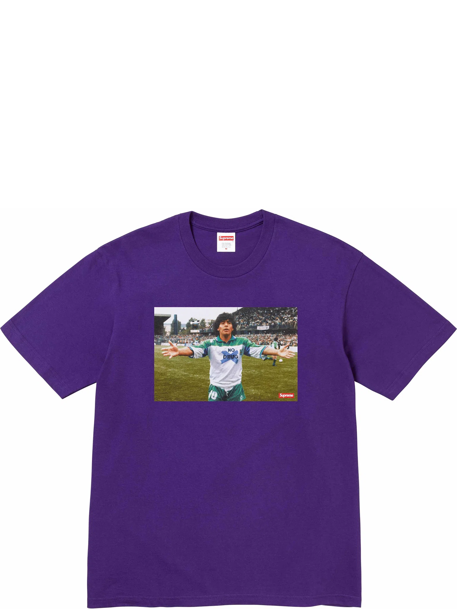 Футболки Supreme SS24 Maradona Tee "Purple" | Farsel