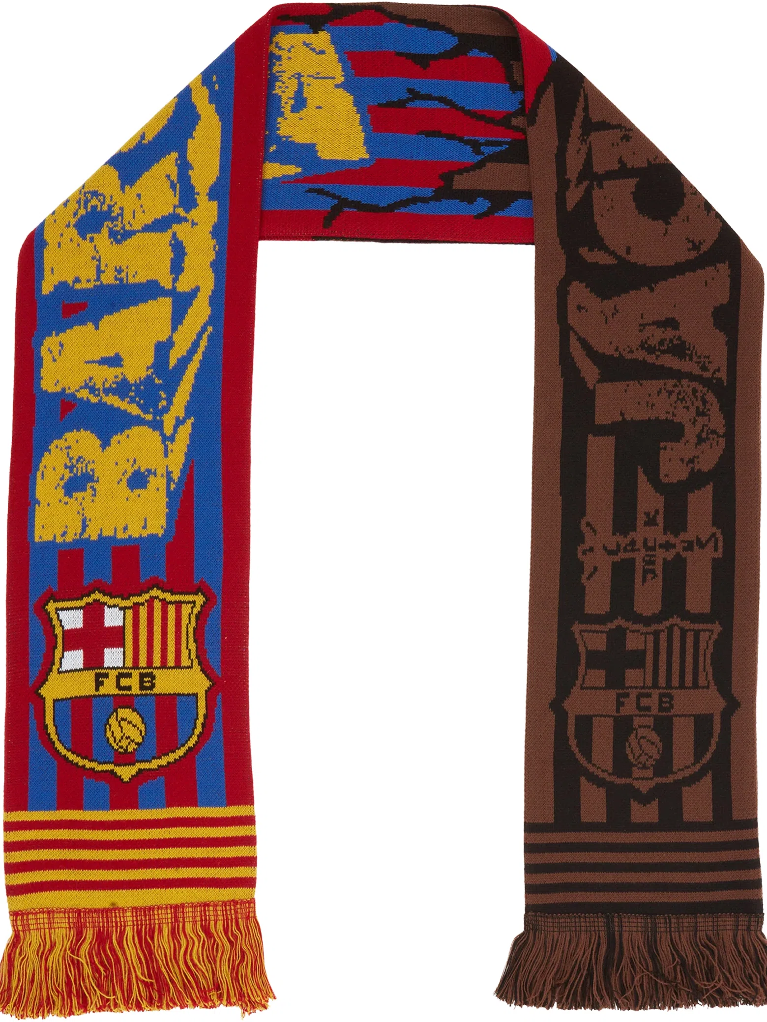 Шарфы Travis Scott CJ X FCB BARÇA JACK FOOTBALL CLUB SCARF | Farsel