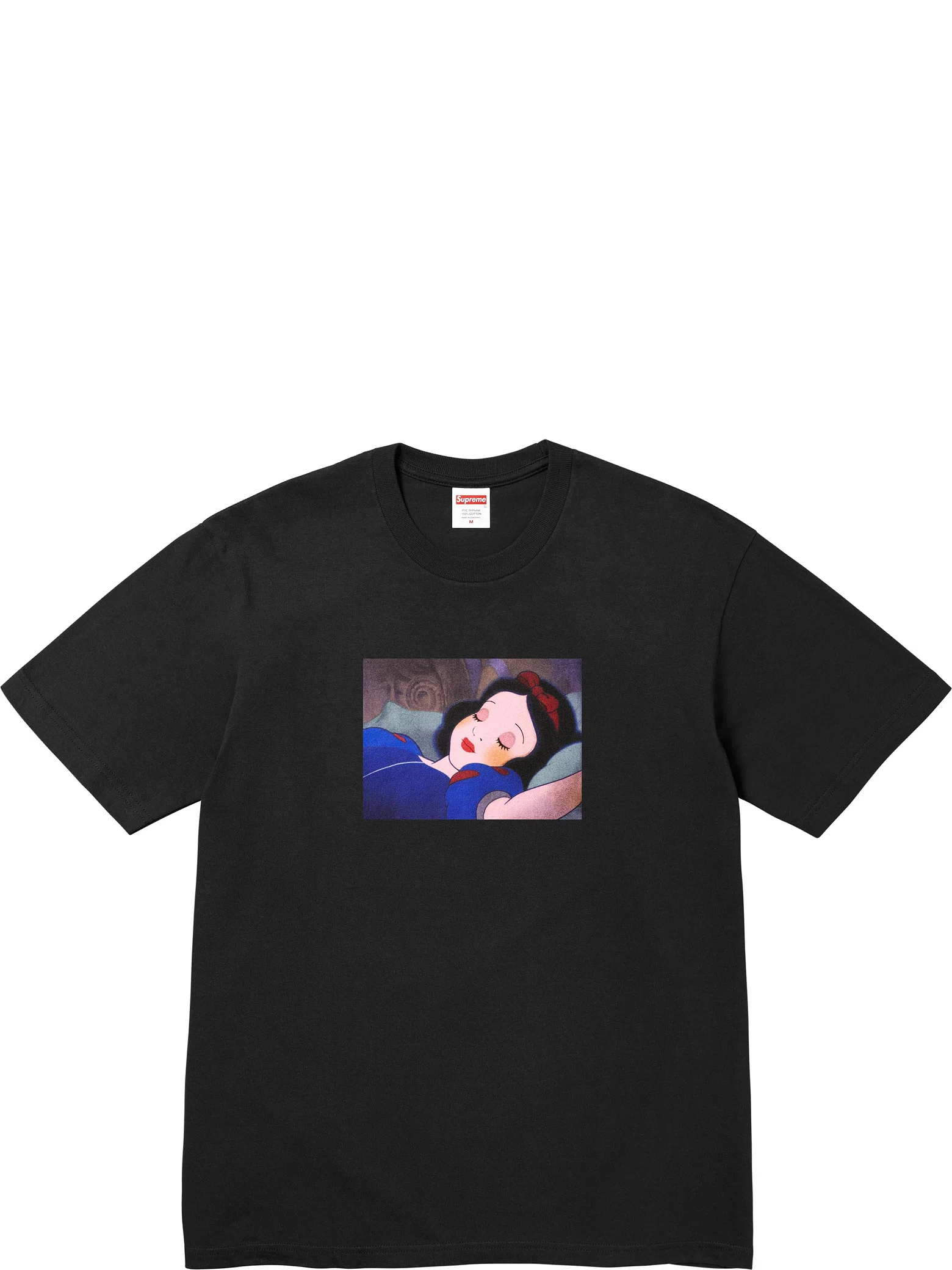 Футболки Supreme FW24 Snow White Tee "Black" | Farsel
