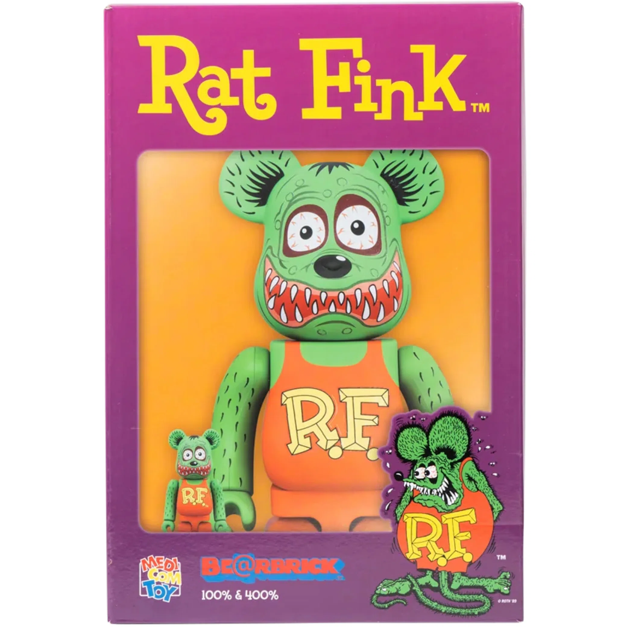  Medicom Toy Rat Rink Bearbrick "100% and 400%" | Farsel