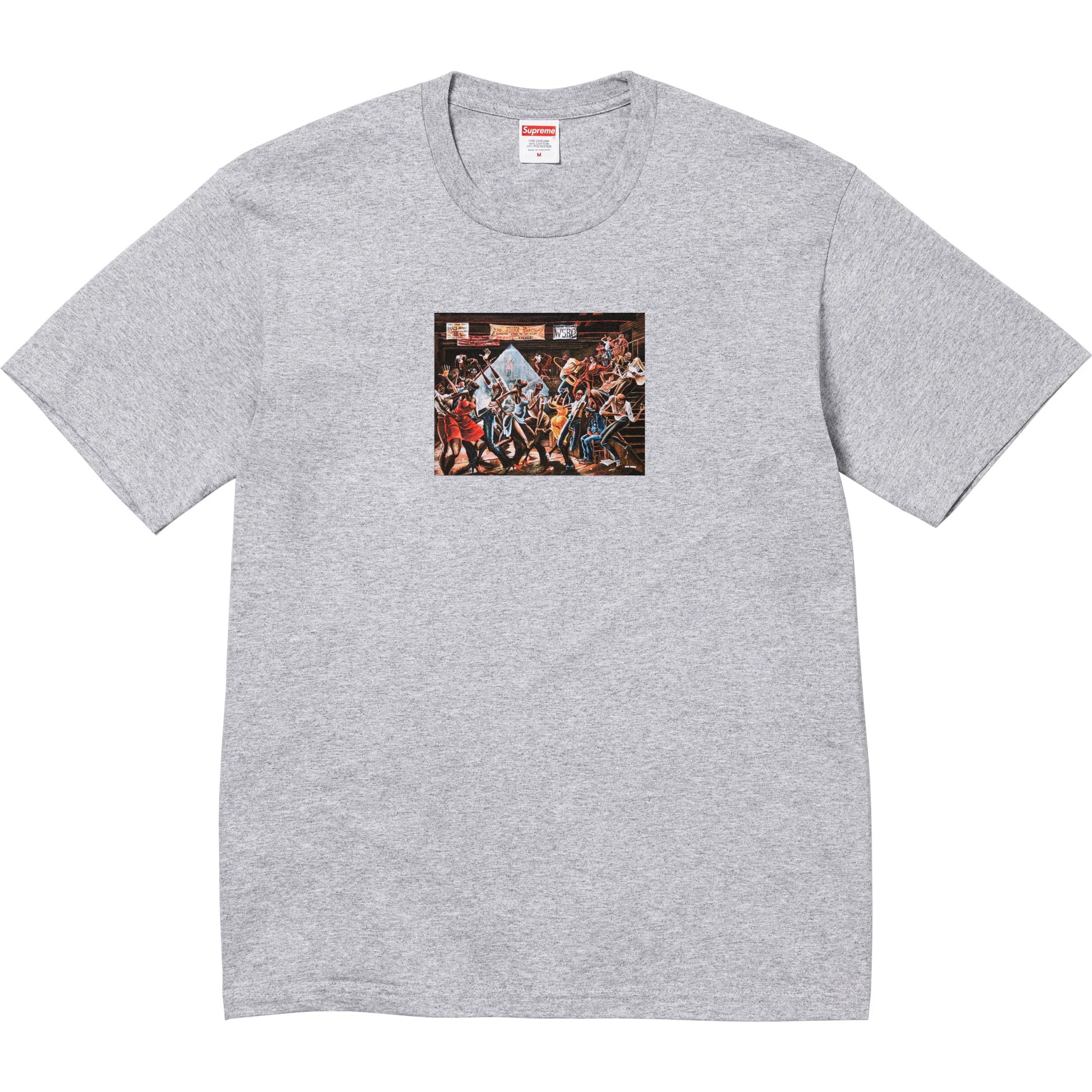 Футболки Supreme SS25 Ernie Barnes Tee "Heather Grey" | Farsel