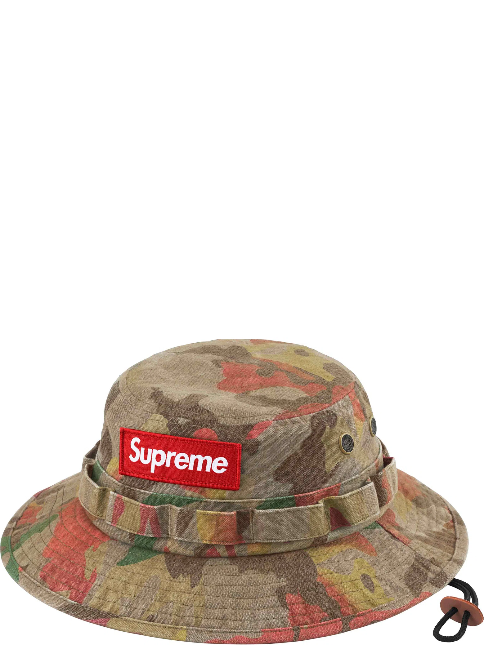 Панамы Supreme SS24 Washed Canvas Boonie "Tan Camo" | Farsel