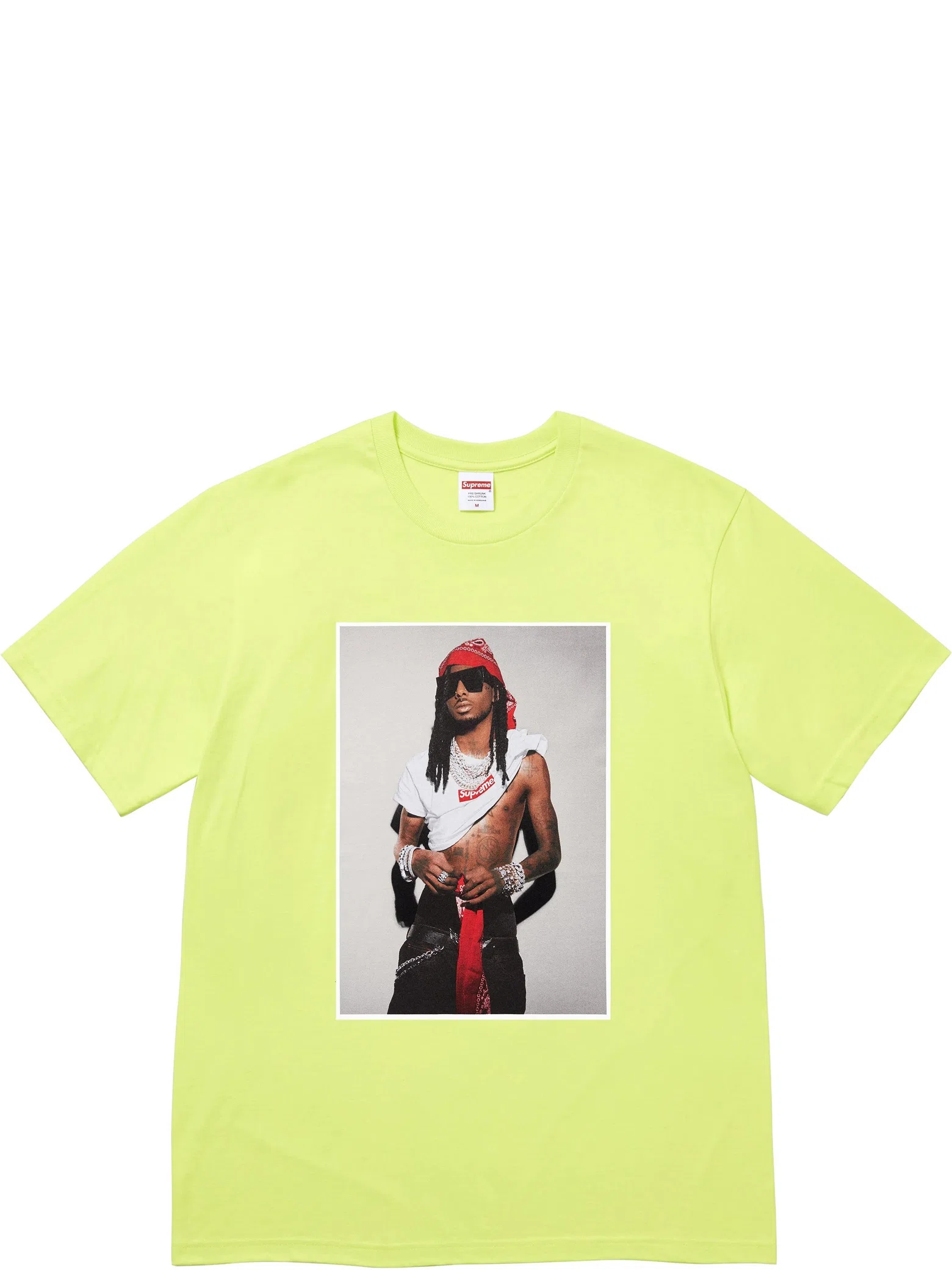 Футболки Supreme FW25 Playboi Carti Tee "Pale Green" | Farsel