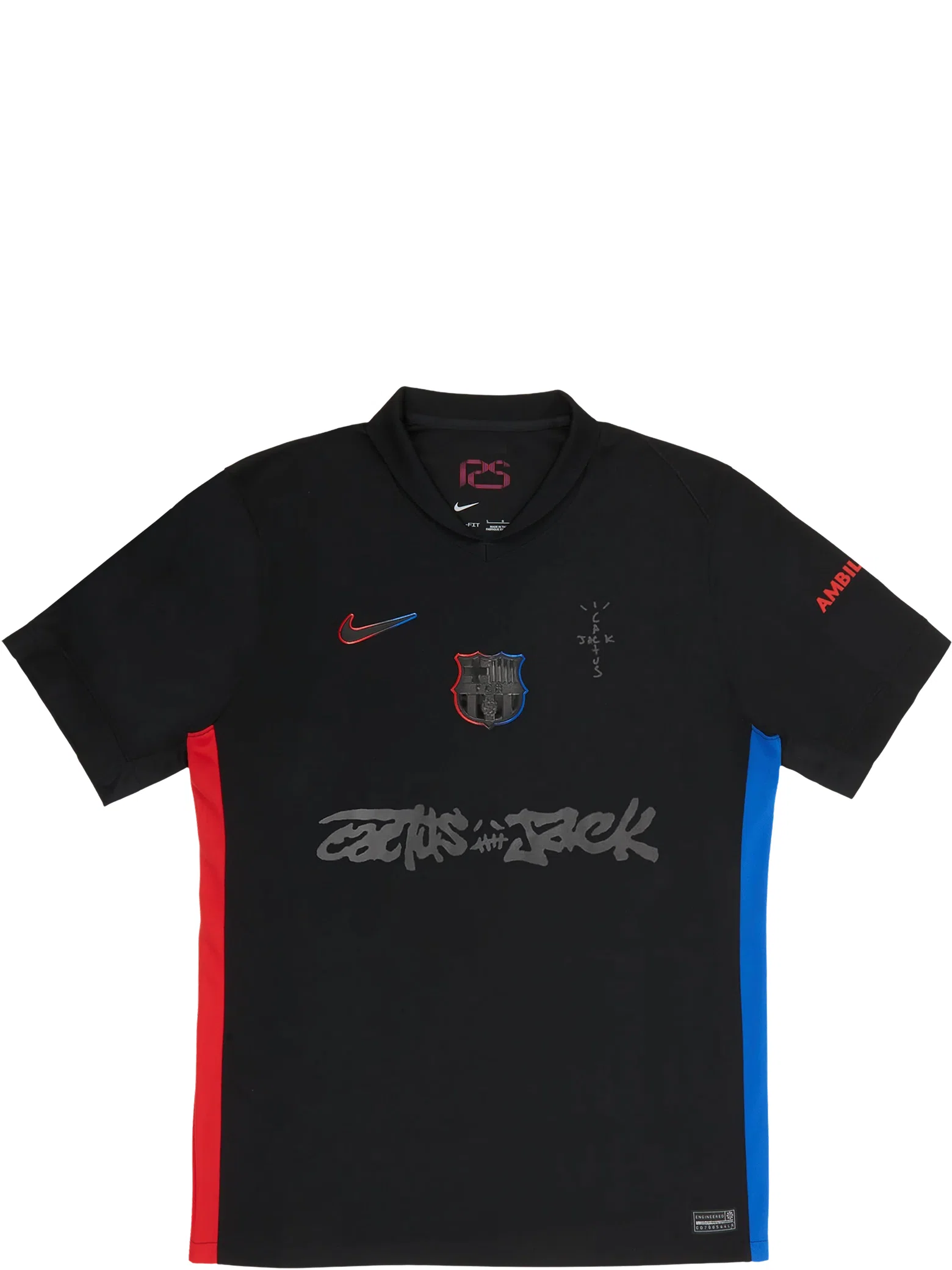 Футболки Travis Scott CJ x FCB 2024/25 MATCH AWAY JERSEY | Farsel
