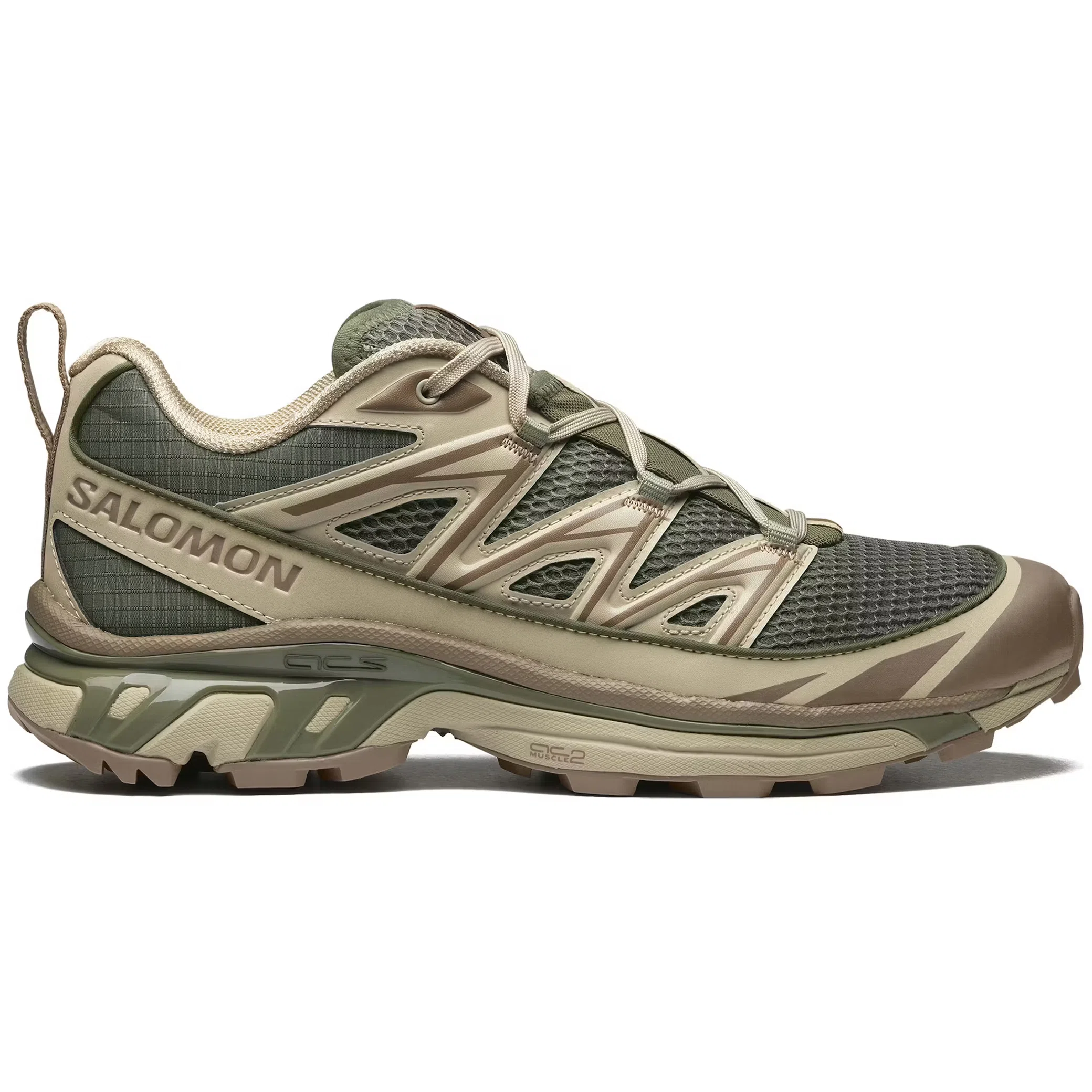 Кроссовки Salomon XT-6 Expanse Trail Sneaker "Deep Lichen Green / Cement / Portabella" | Farsel
