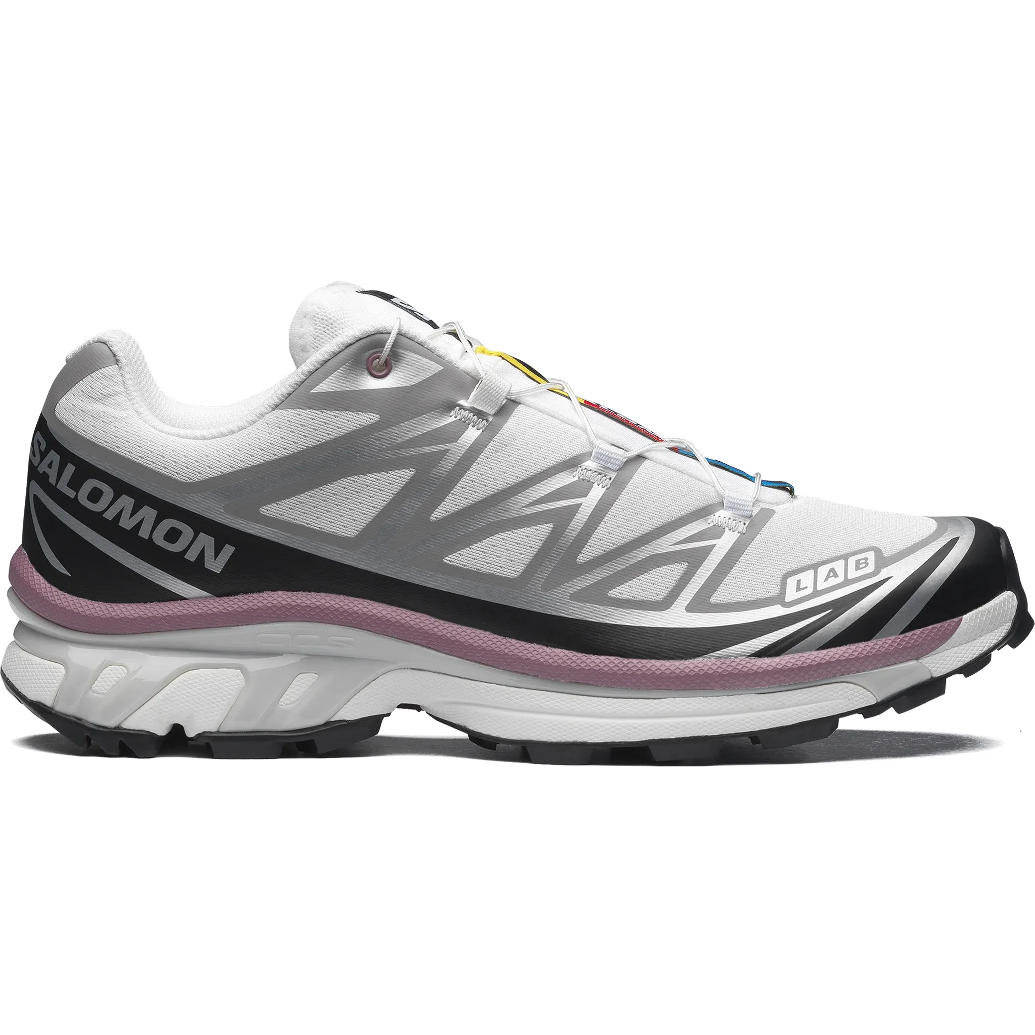 Кроссовки Salomon XT-6 "White / Black / Dusky Orchid" | Farsel