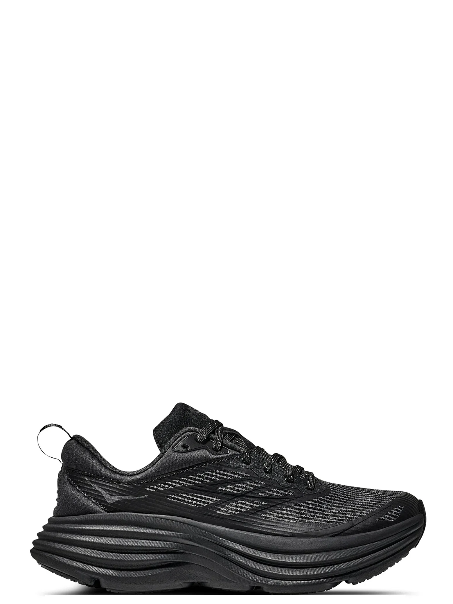 Кроссовки HOKA Bondi 8 Caged "Stealth Tech Pack - Triple Black" | Farsel