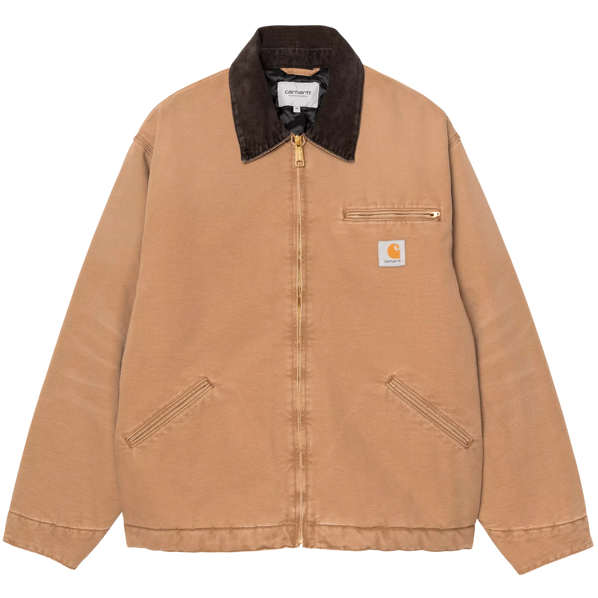 Куртки Carhartt OG Detroit Jacket "Hamilton Brown / Tobacco Stone canvas" | Farsel