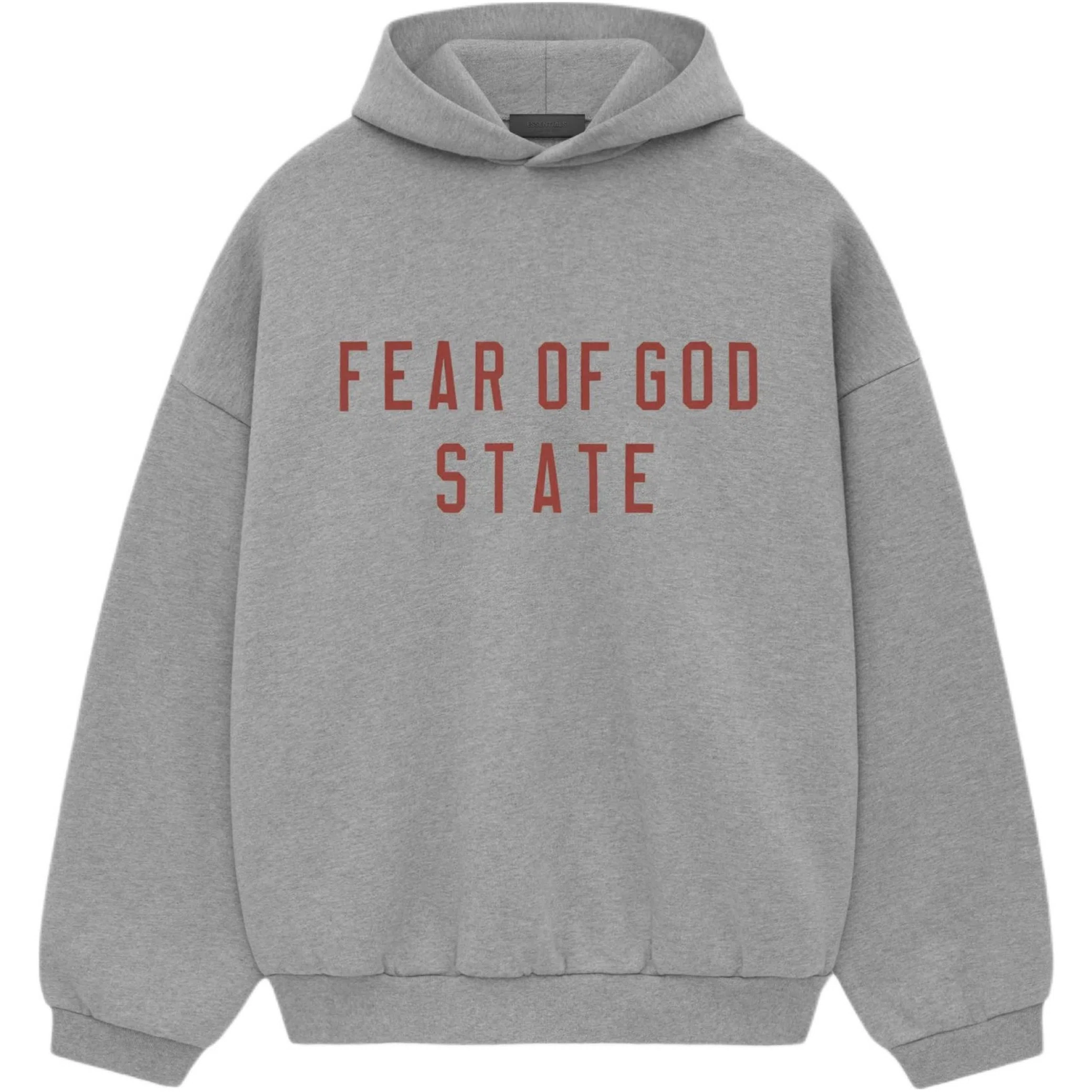  Fear of God FW24 Essentials Fleece Hoodie "Dark Heather" | Farsel