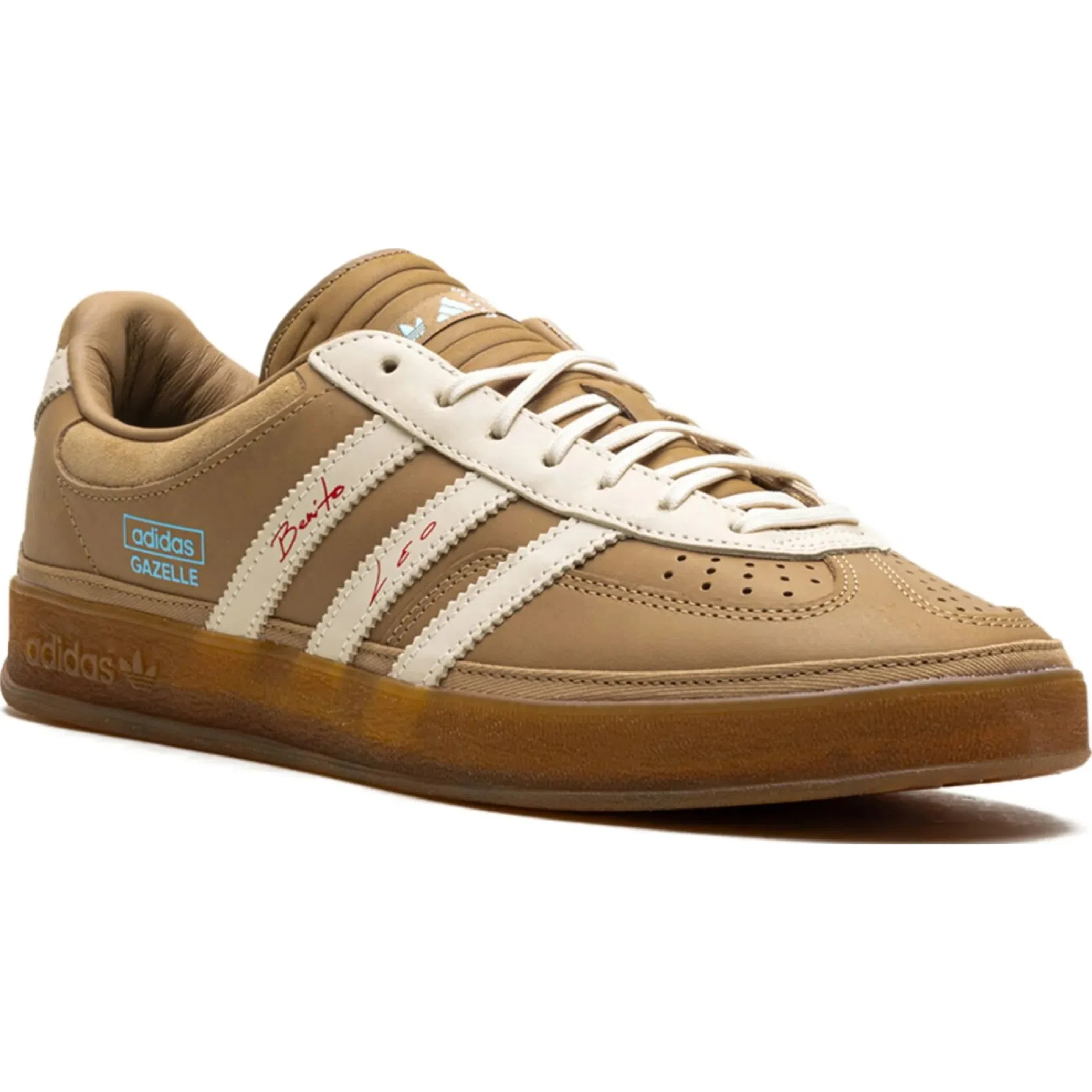 Кроссовки Adidas Gazelle Indoor "Bad Bunny x Lionel Messi - Cardboard" | Farsel