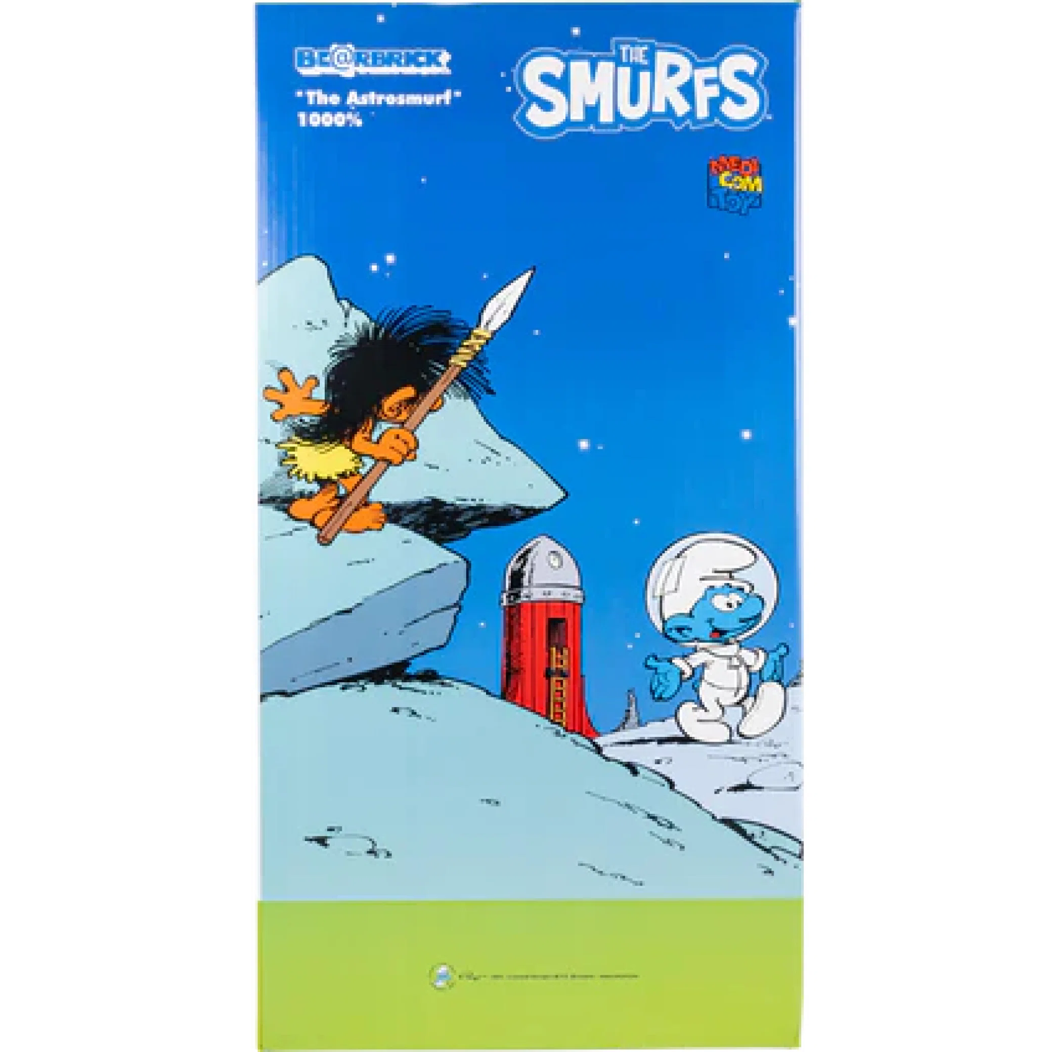  Medicom Toy The Smurfs (The Astrosmurf) "1000% - Blue" | Farsel