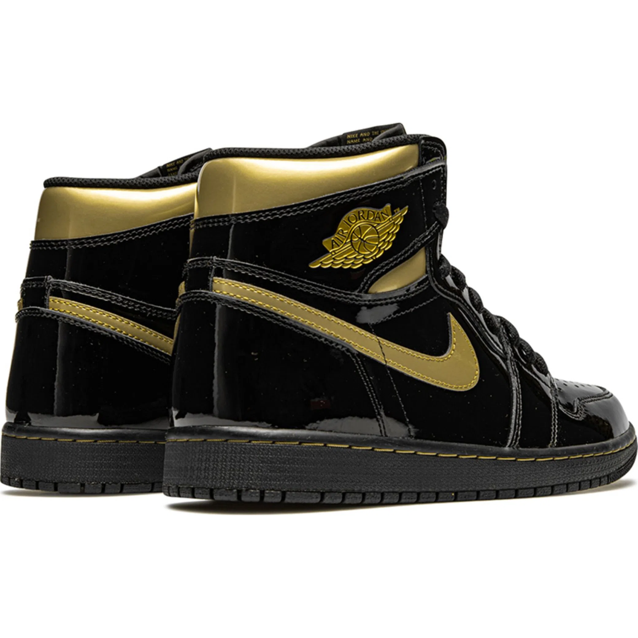  Nike Air Jordan 1 Retro High "Black Metallic Gold" | Farsel