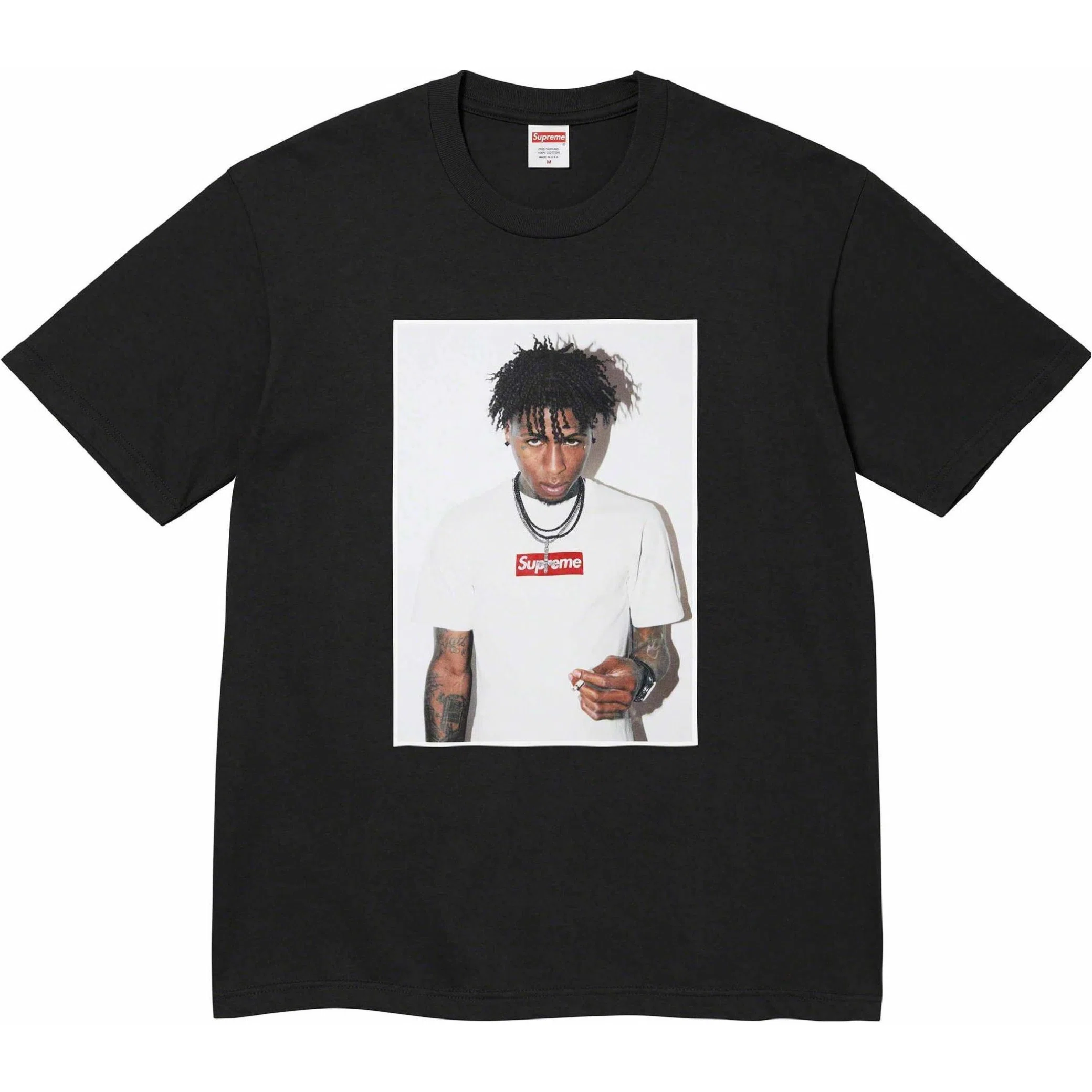  Supreme FW23 WEEK1 NBA YOUNGBOY Tee "Black" | Farsel