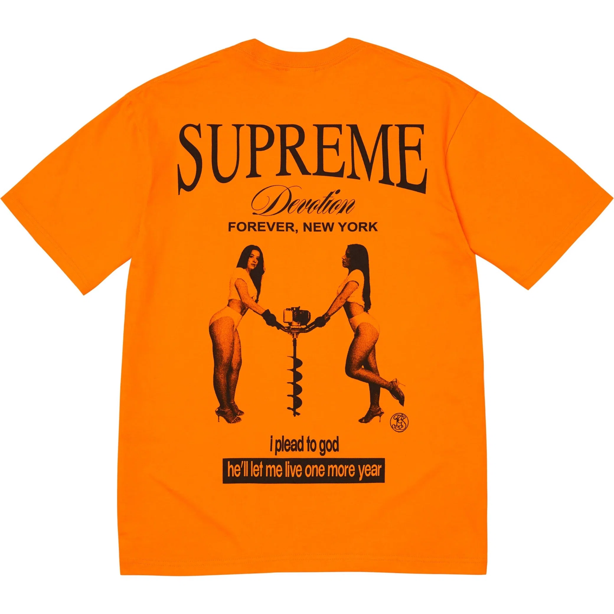  Supreme FW25 Devotion Tee "Orange" | Farsel