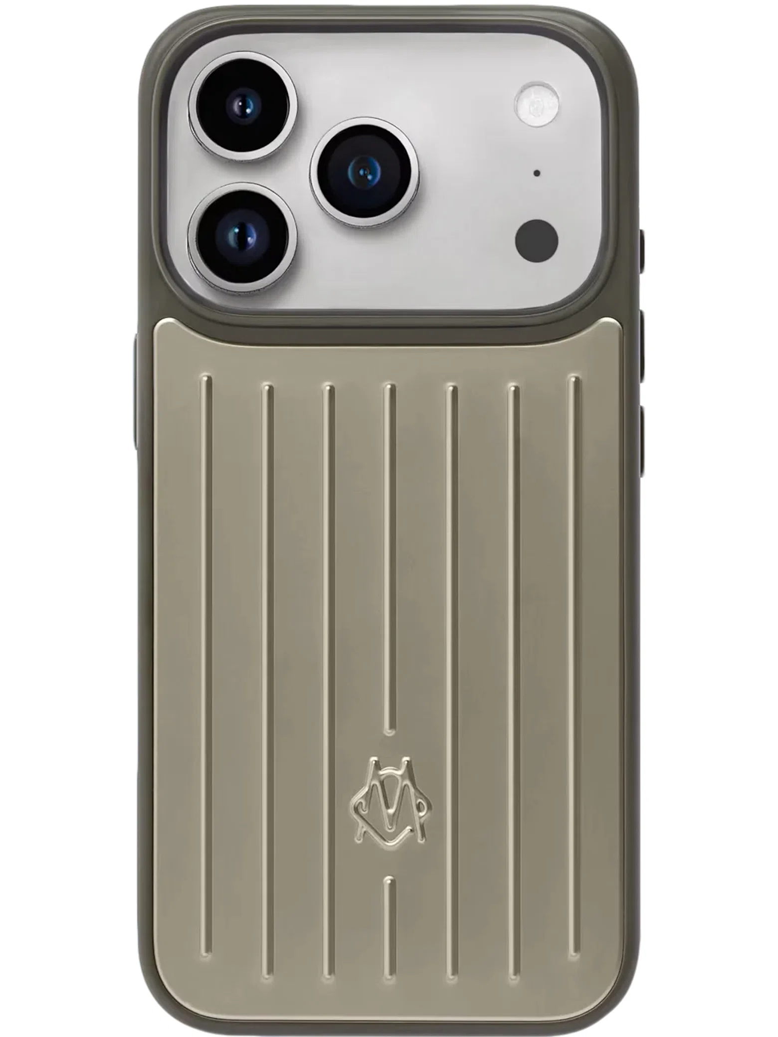 Чехлы для телефонов Rimowa Aluminium iPhone 17 Pro Case "Titanium" | Farsel